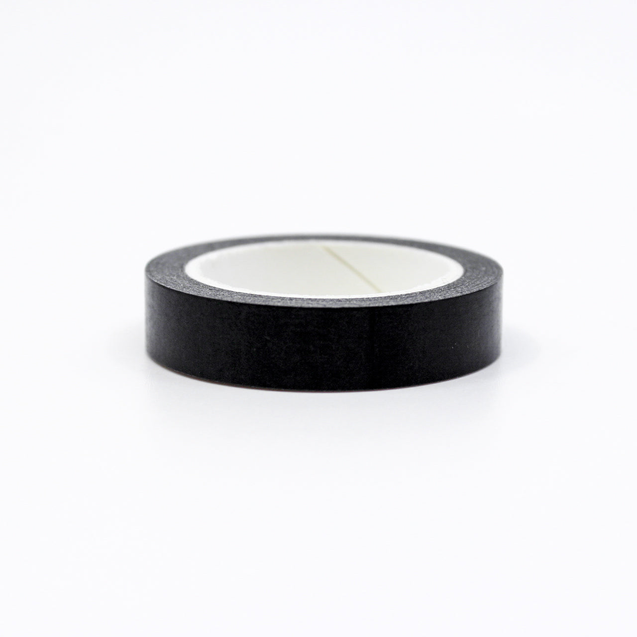 Infuse your projects with the elegance of black using our washi tape, adorned with a solid black design that adds a timeless and sophisticated element to your crafts. This tape is sold at BBB Supplies Craft Shop.