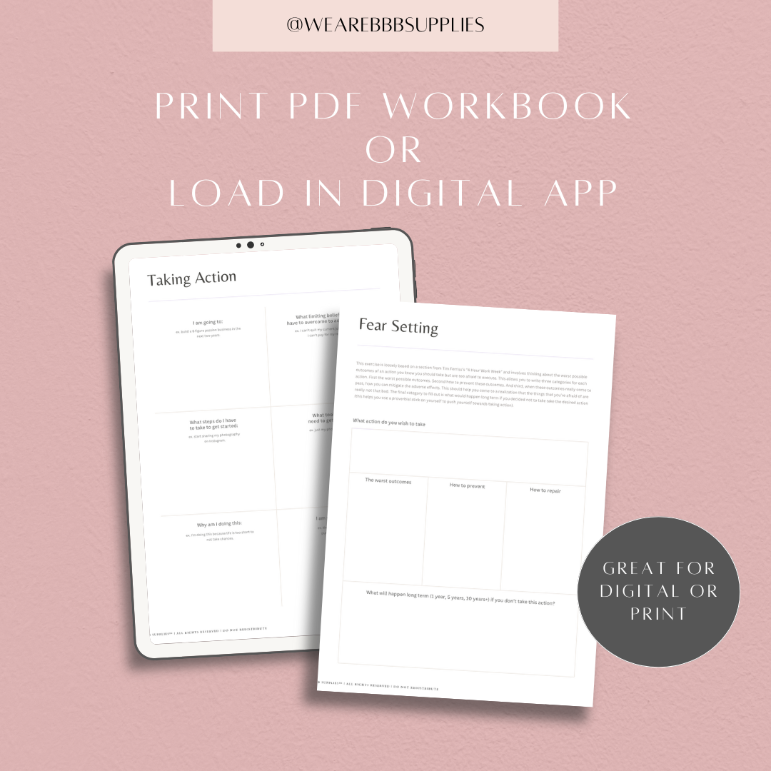 Dream Manifestation Journal Printable
