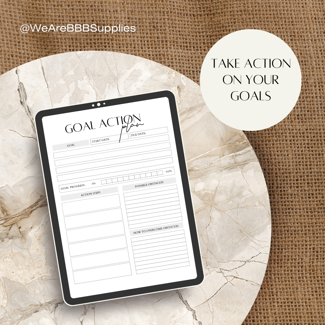 Goal Action Plan Simple Printable