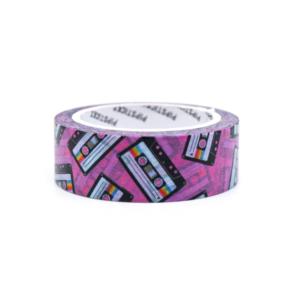 Bright 80's Cassette Tape Washi