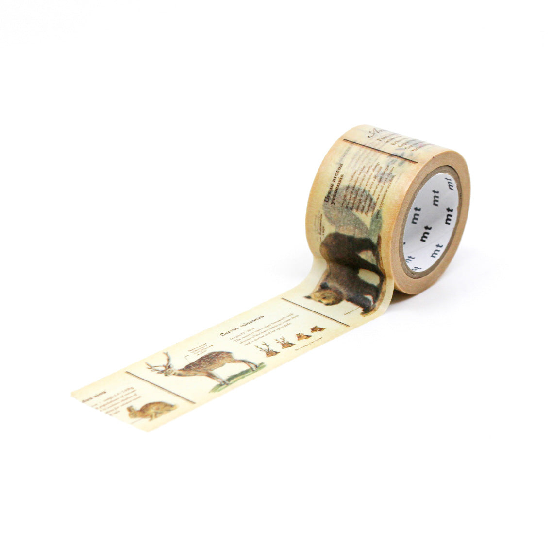 Discover our Encyclopedia Washi Tape Collection, a trio of captivating tapes that transport you into the world of animals, plants, and space. This tape is from MT Brand Masking Tape and sold at BBB Supplies Craft Shop.