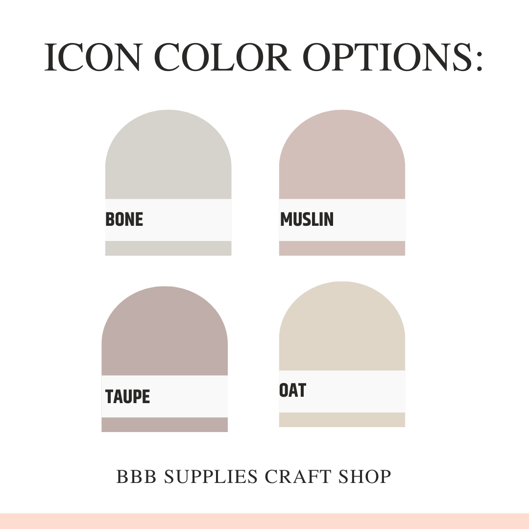 Planner Stickers - Halos, Water Drops, and Highlight boxes