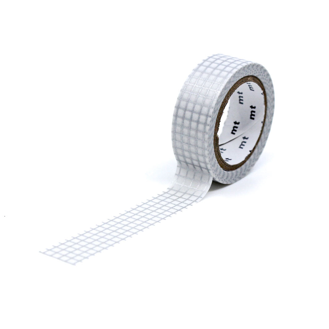 Silver Grid Washi Tape
