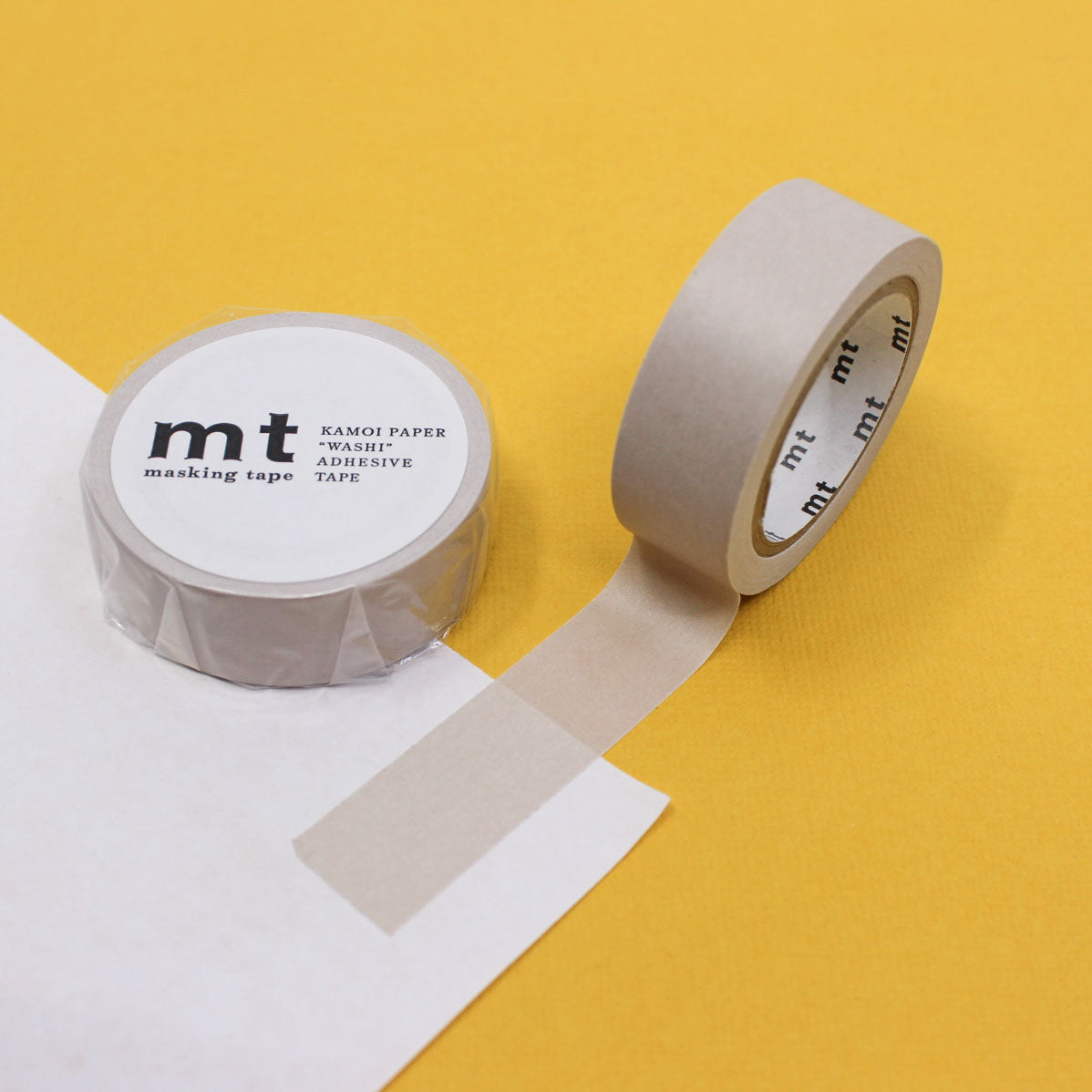 Neutral Color Solid Washi