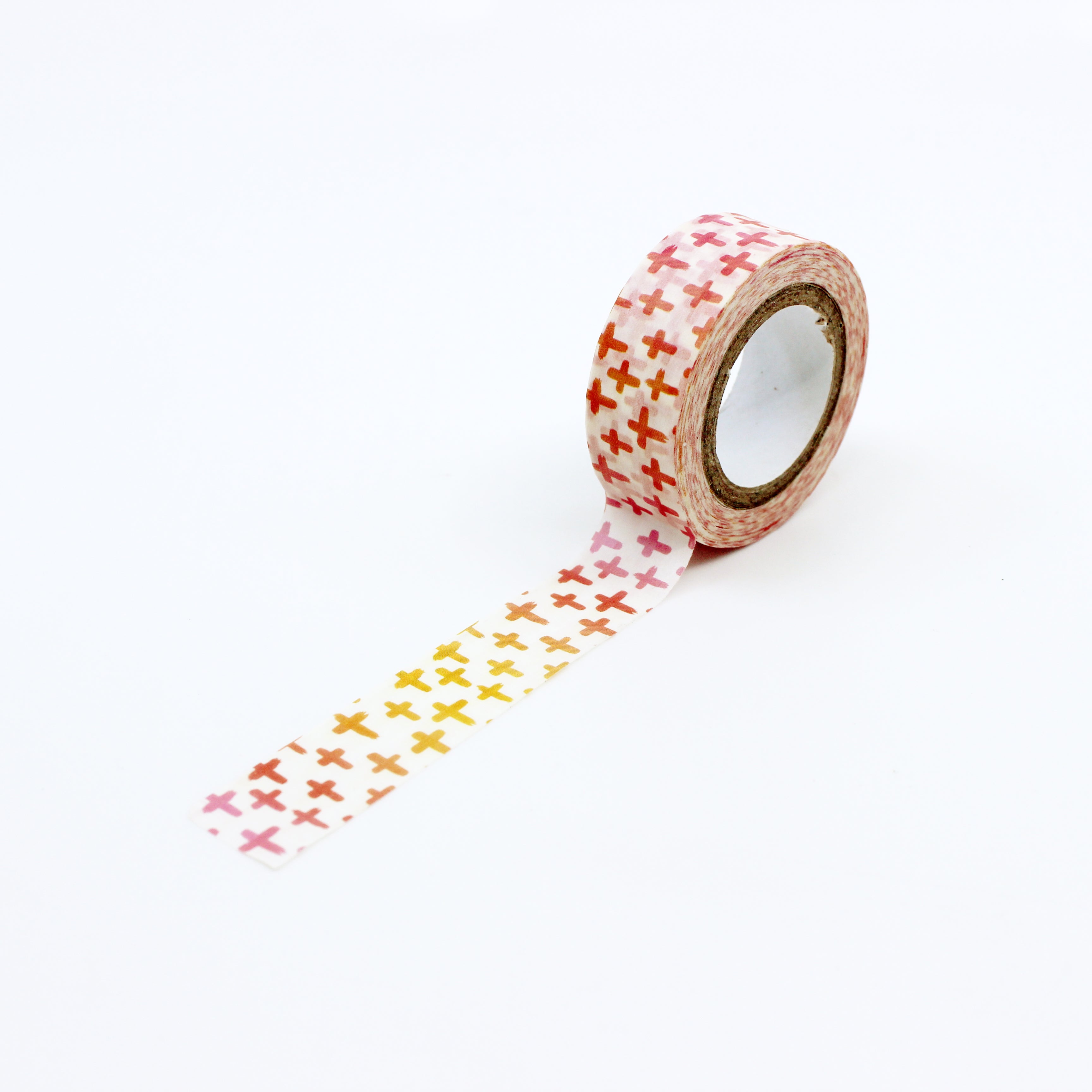 Celebrate faith with our modern-themed washi tape adorned with stylish cross patterns, ideal for adding a fashionable and spiritual touch to your crafts, embodying the essence of modern spirituality. This tape is sold at BBB Supplies Craft Shop.