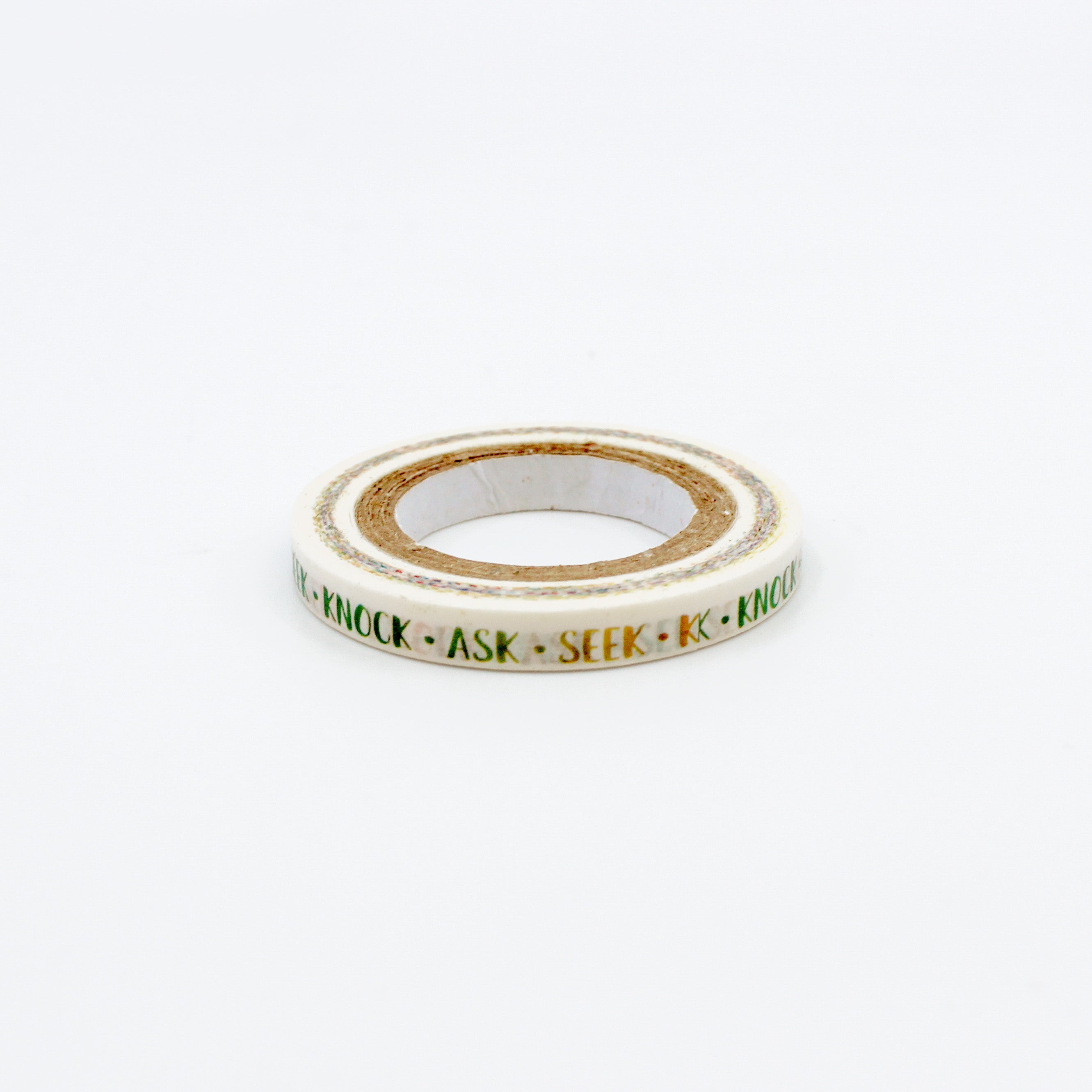 Infuse your journaling with faith and inspiration using our washi tape adorned with faith phrases and spiritual quotes, enhancing your connection with your faith. This tape is sold at BBB Supplies Craft Shop.