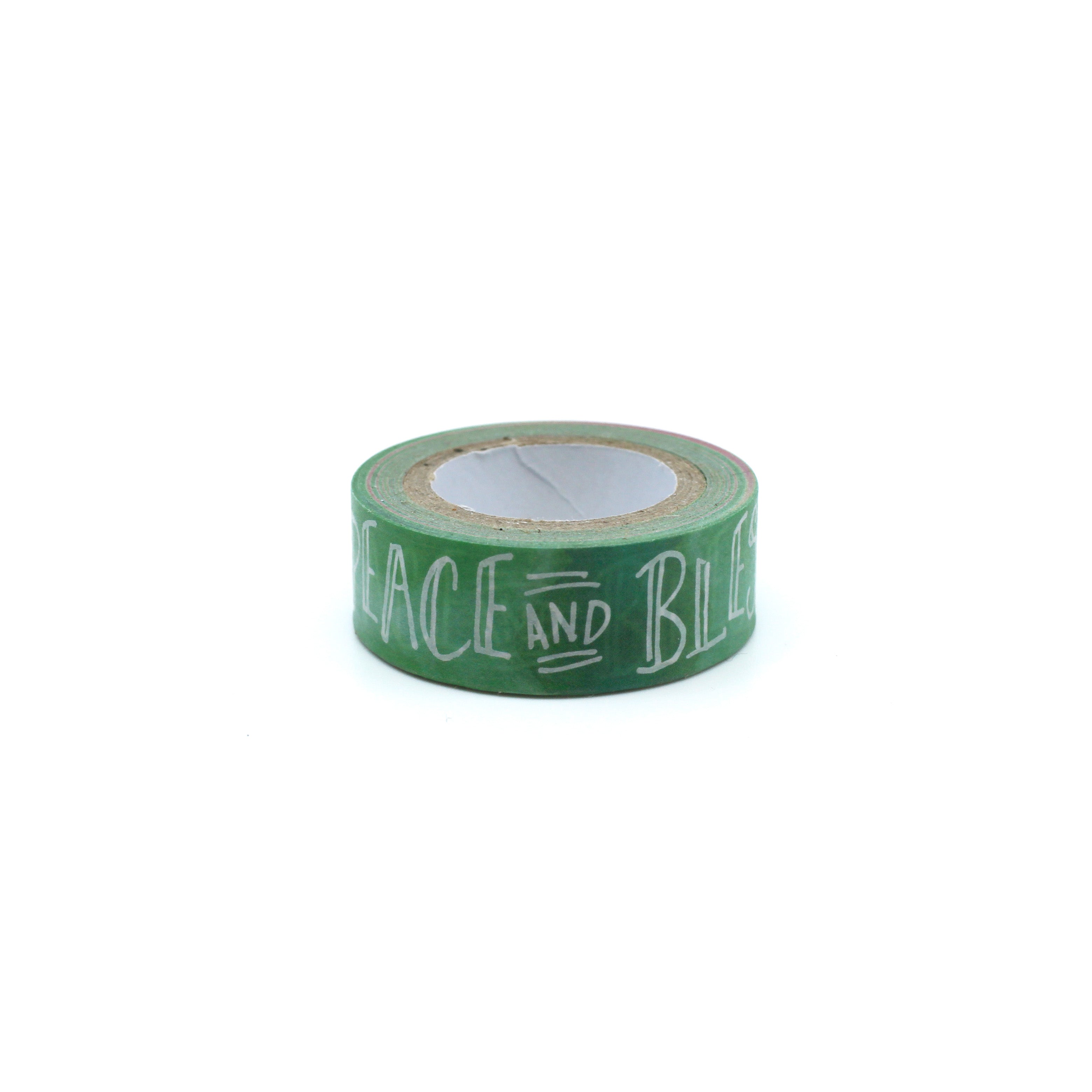 Enhance your Bible journaling experience with our faith-themed washi tape, ideal for adding meaningful and encouraging phrases to your pages, deepening your spiritual reflection. This tape is sold at BBB Supplies Craft Shop.