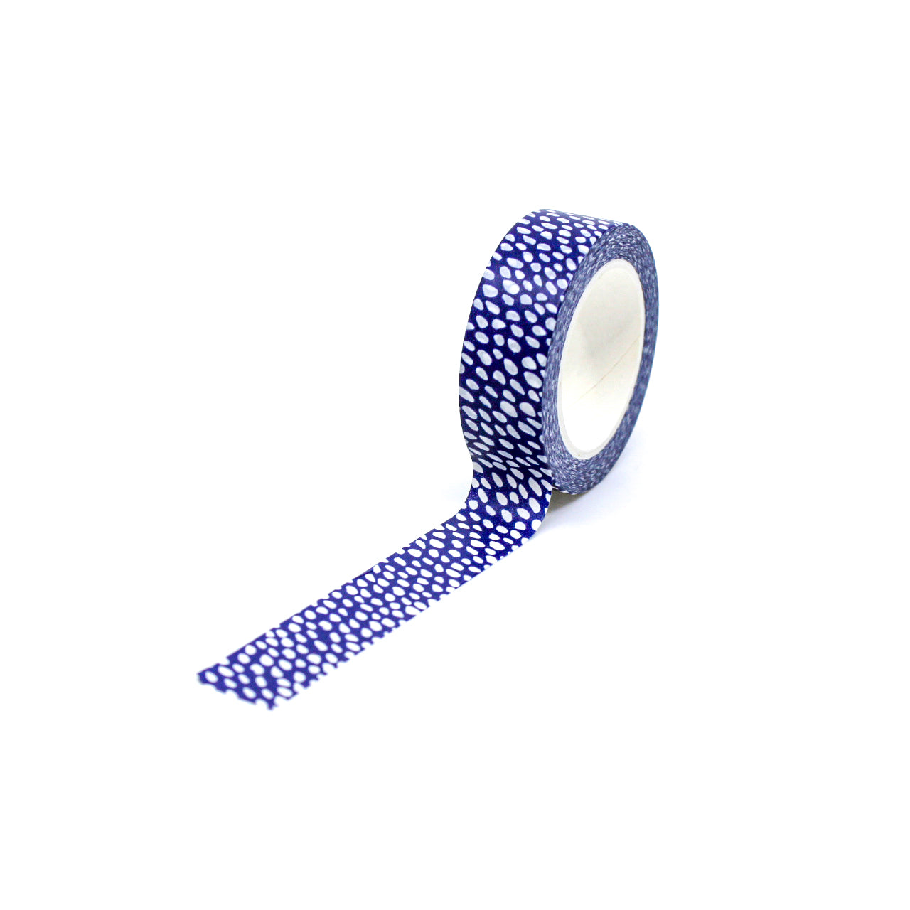 Enhance your projects with our Blue Organic Dots Pattern Washi Tape, adorned with charming and abstract dot designs. Ideal for adding a touch of whimsy and creativity to your crafts. This tape is from Beve! and Sold at BBB Supplies Craft Shop.