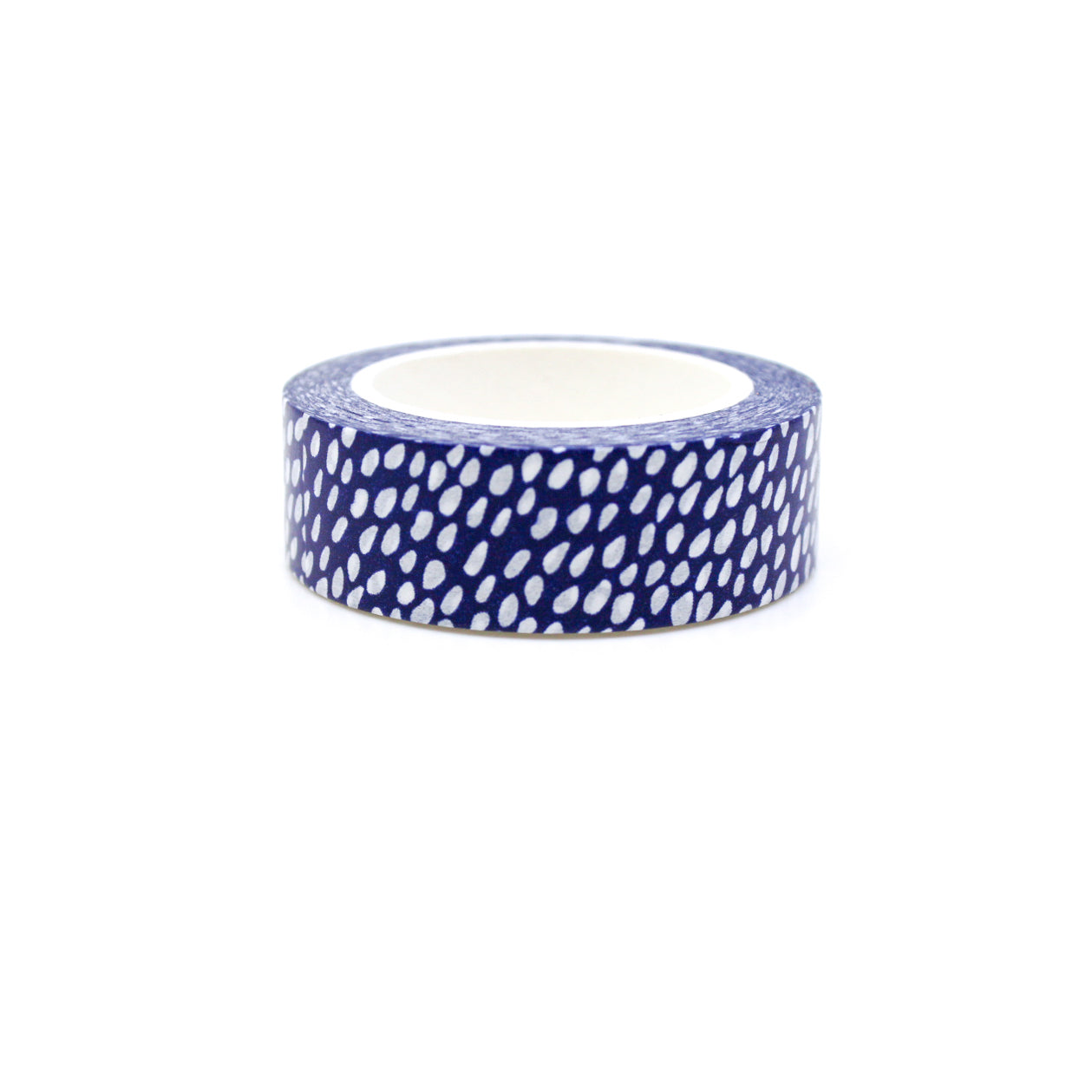 Enhance your projects with our Blue Organic Dots Pattern Washi Tape, adorned with charming and abstract dot designs. Ideal for adding a touch of whimsy and creativity to your crafts. This tape is from Beve! and Sold at BBB Supplies Craft Shop.