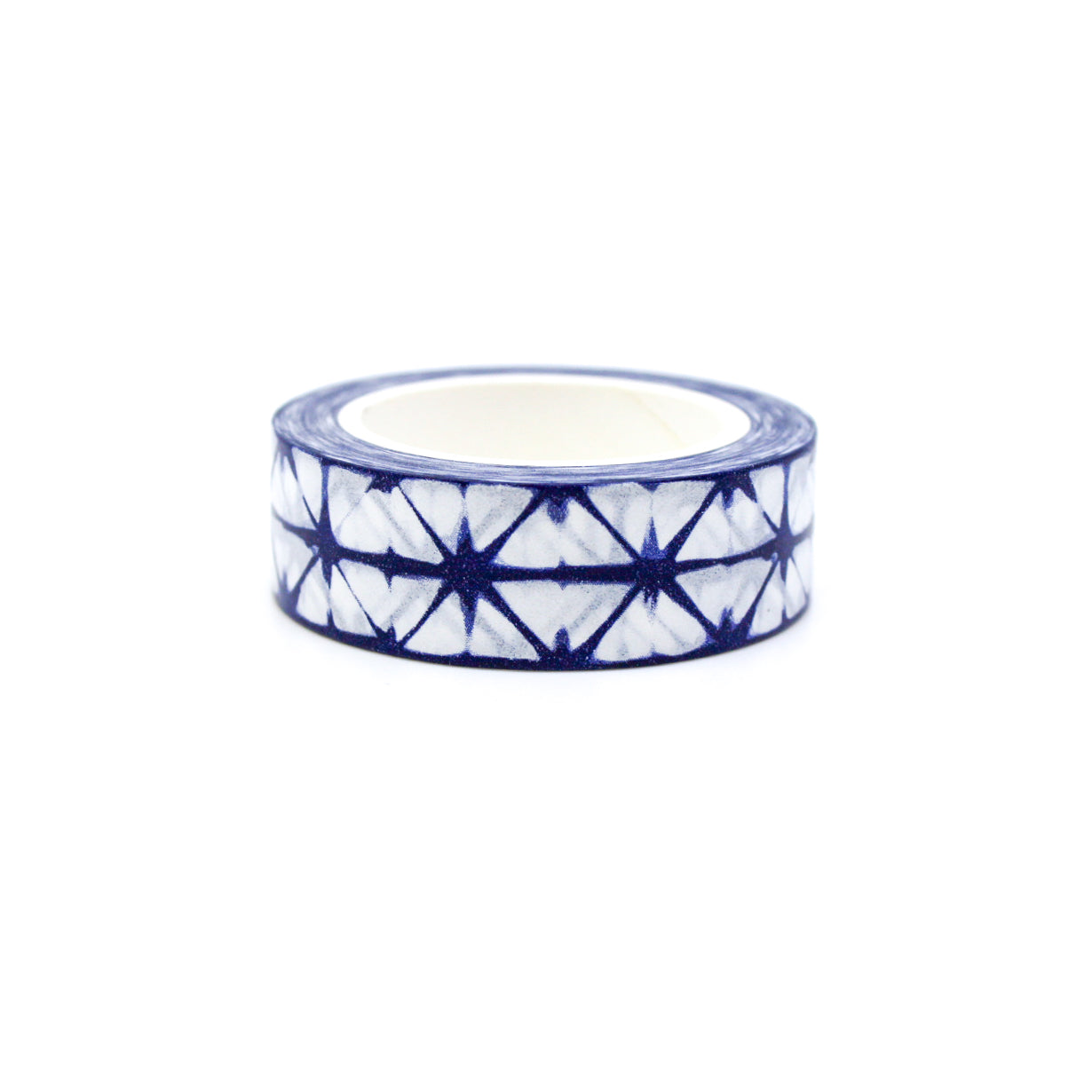 Add a touch of traditional elegance with our Blue Shibori Pattern Washi Tape, featuring a beautiful indigo tie-dye design. Ideal for incorporating a sense of culture and artistry into your projects. This tape is from Beve! and sold at BBB Supplies Craft Shop.