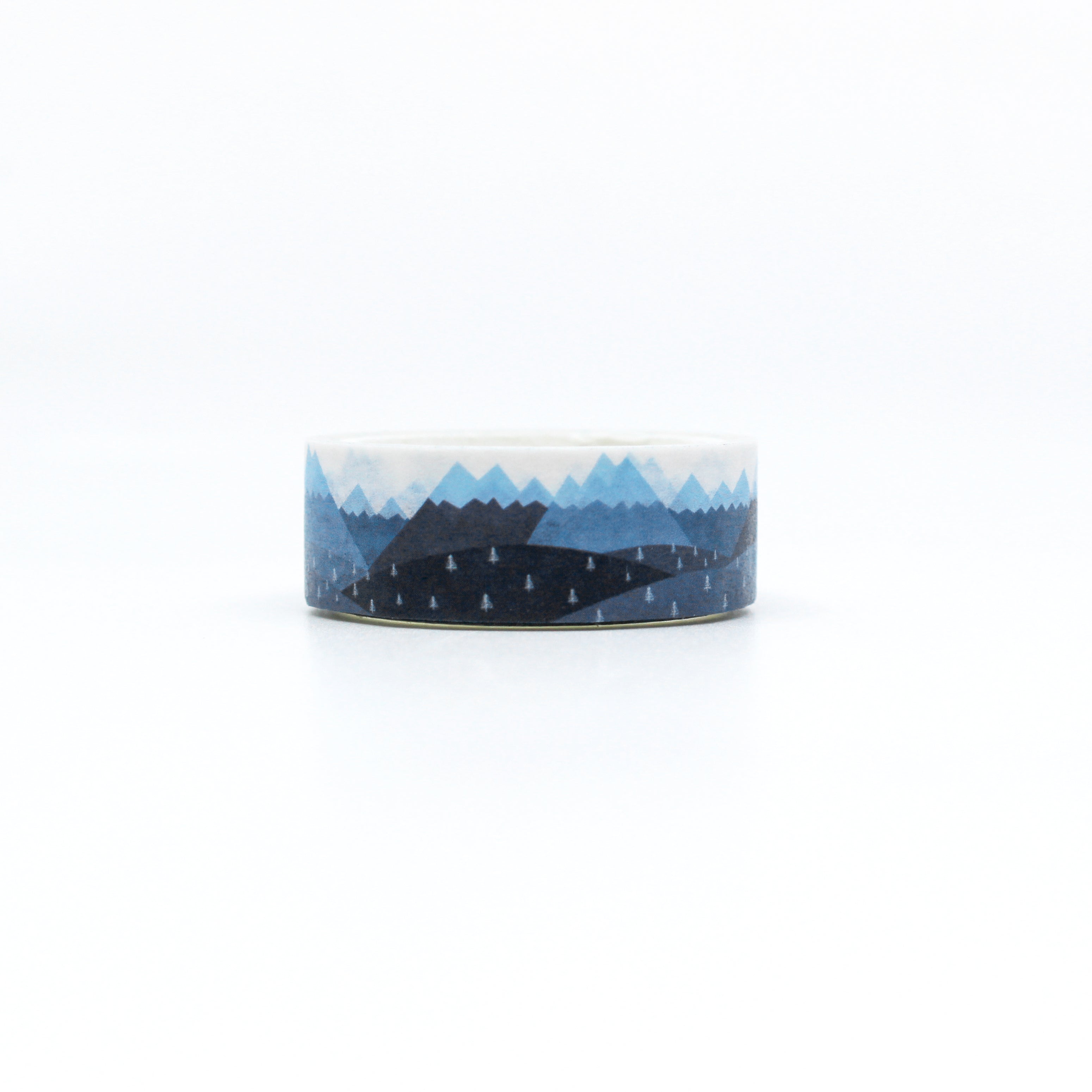 Elevate your crafts with our captivating blue snowy mountain washi tape, showcasing a peaceful landscape of snow-capped mountains against a serene blue backdrop. This tape is sold at BBB Supplies Craft Shop.
