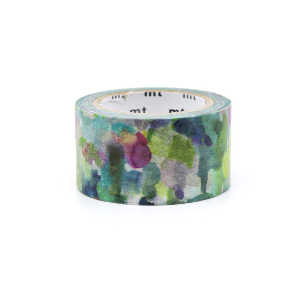 Infuse your projects with the beauty of watercolor art using our washi tape, adorned with a painterly design that captures the free-flowing and vibrant nature of watercolors, adding a touch of elegance to your crafts. This tape is a collaboration with MT and Bluebellgrey. It is sold at BBB Supplies Craft Shop.