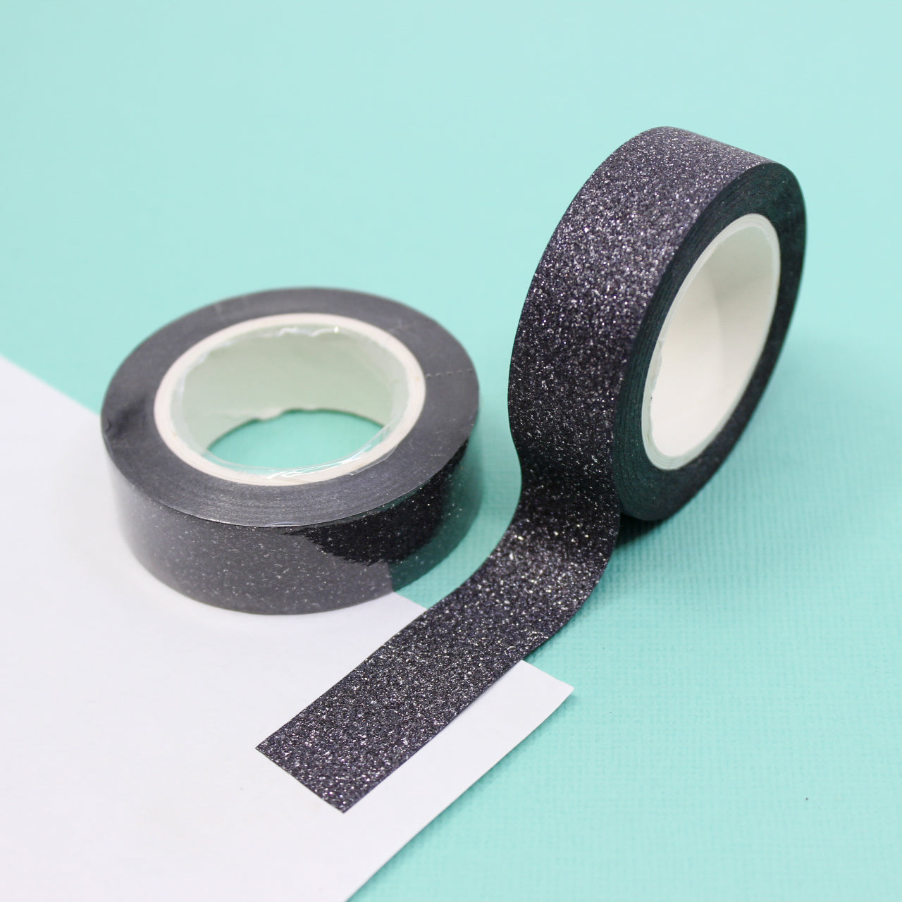 Add sparkle and shine to your winter crafts with these glitter tapes. Perfect for adding a festive touch to cards, scrapbooks, or gift wrapping. These glitter tapes are sold in green, black, silver, Gold, and Dark Red. You can buy them at BBB Supplies Craft Shop.