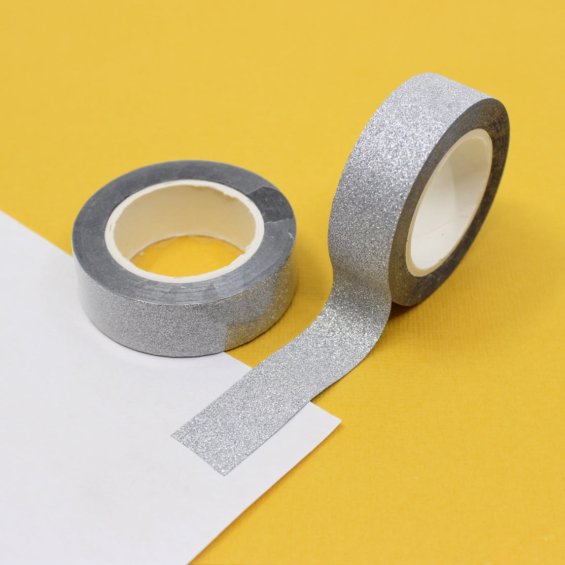 Add sparkle and shine to your winter crafts with these glitter tapes. Perfect for adding a festive touch to cards, scrapbooks, or gift wrapping. These glitter tapes are sold in green, black, silver, Gold, and Dark Red. You can buy them at BBB Supplies Craft Shop.
