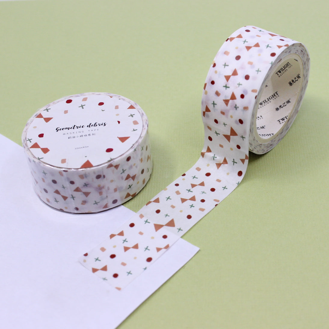 Elevate your crafts with our Colorful Confetti Shapes Washi Tape, featuring a festive array of confetti shapes in vibrant colors. Ideal for adding a fun and celebratory touch to your projects. These tapes are sold at BBB Supplies Craft Shop.