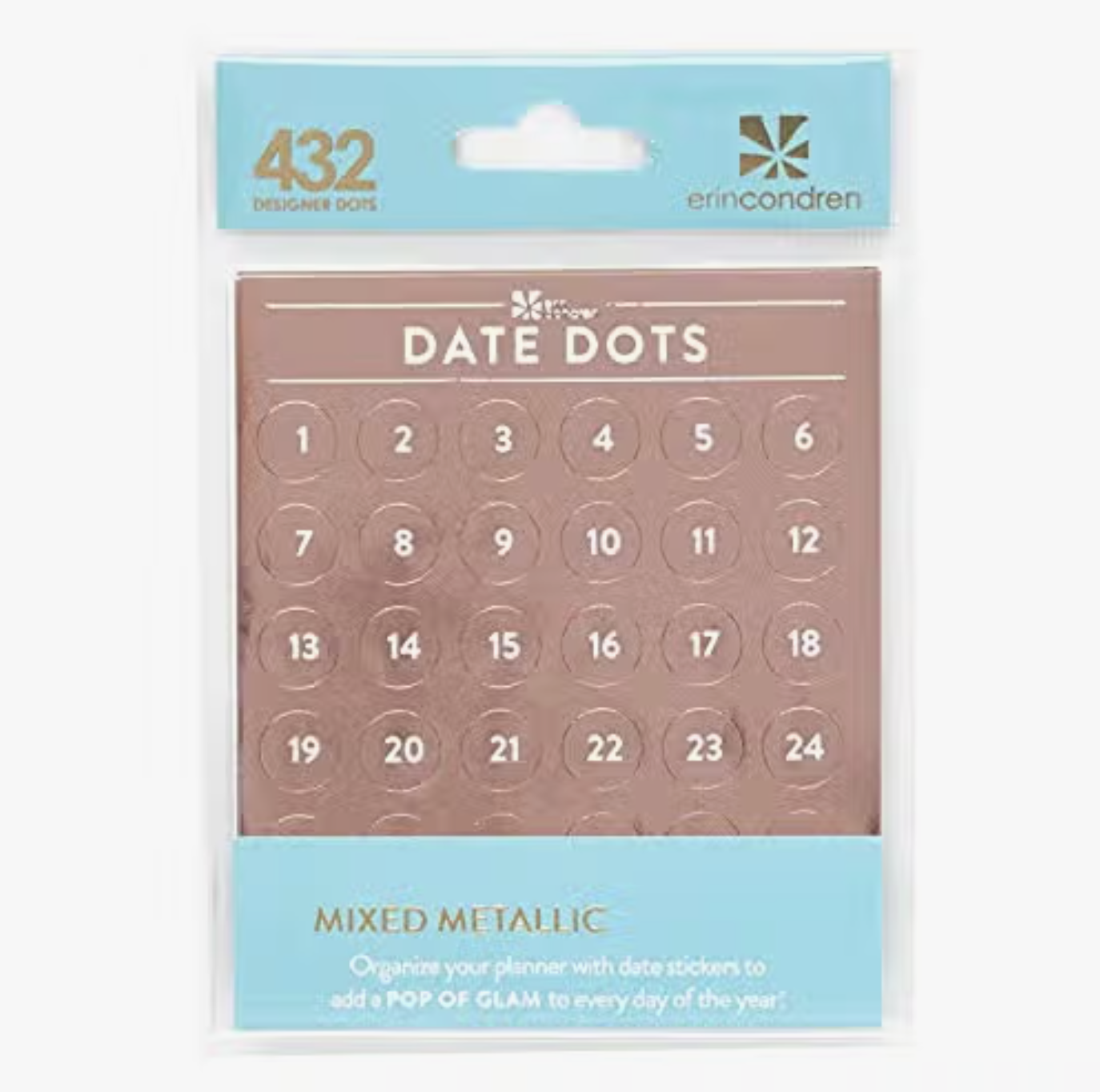Keep track of your dates with our Date Dots Planner Sticker Pack. This pack includes a variety of circular stickers with date numbers, ideal for adding a functional and decorative element to your planner spreads. This tape is sold at BBB Supplies Craft Shop.
