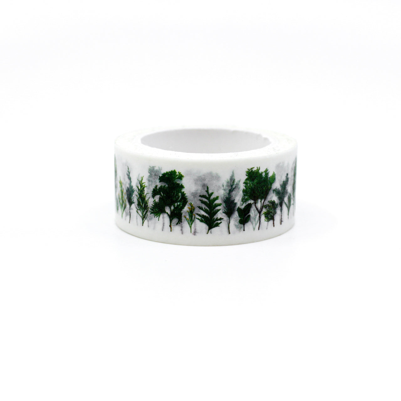 Embrace the beauty of nature with our evergreen greenery sprig washi tape, featuring a lush and vibrant sprig of evergreen foliage. Infuse your crafts with the timeless charm of nature using our evergreen greenery sprig washi tape. This tape is designed by Bottle Branch and sold at BBB Supplies Craft Shop.