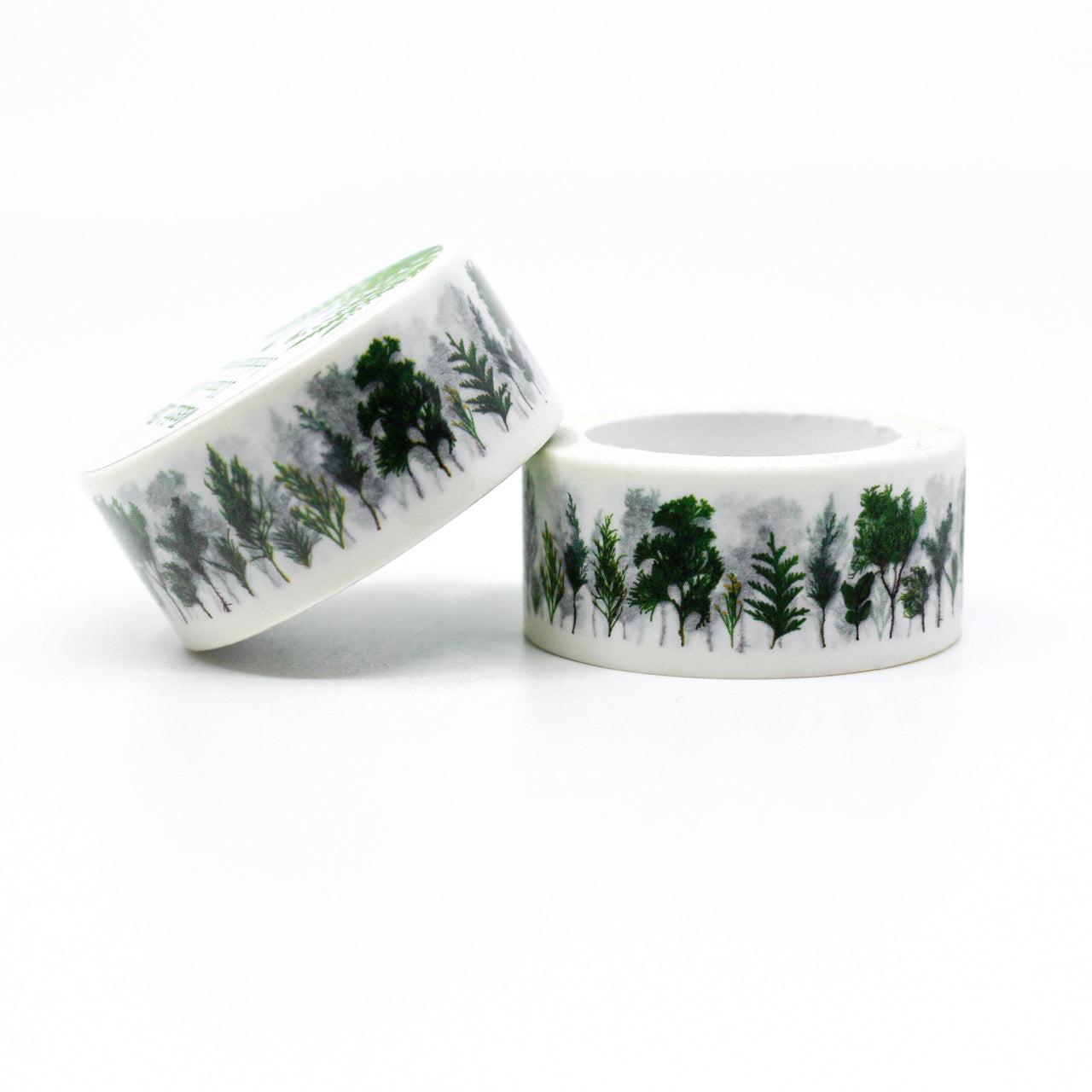 Embrace the beauty of nature with our evergreen greenery sprig washi tape, featuring a lush and vibrant sprig of evergreen foliage. Infuse your crafts with the timeless charm of nature using our evergreen greenery sprig washi tape. This tape is designed by Bottle Branch and sold at BBB Supplies Craft Shop.