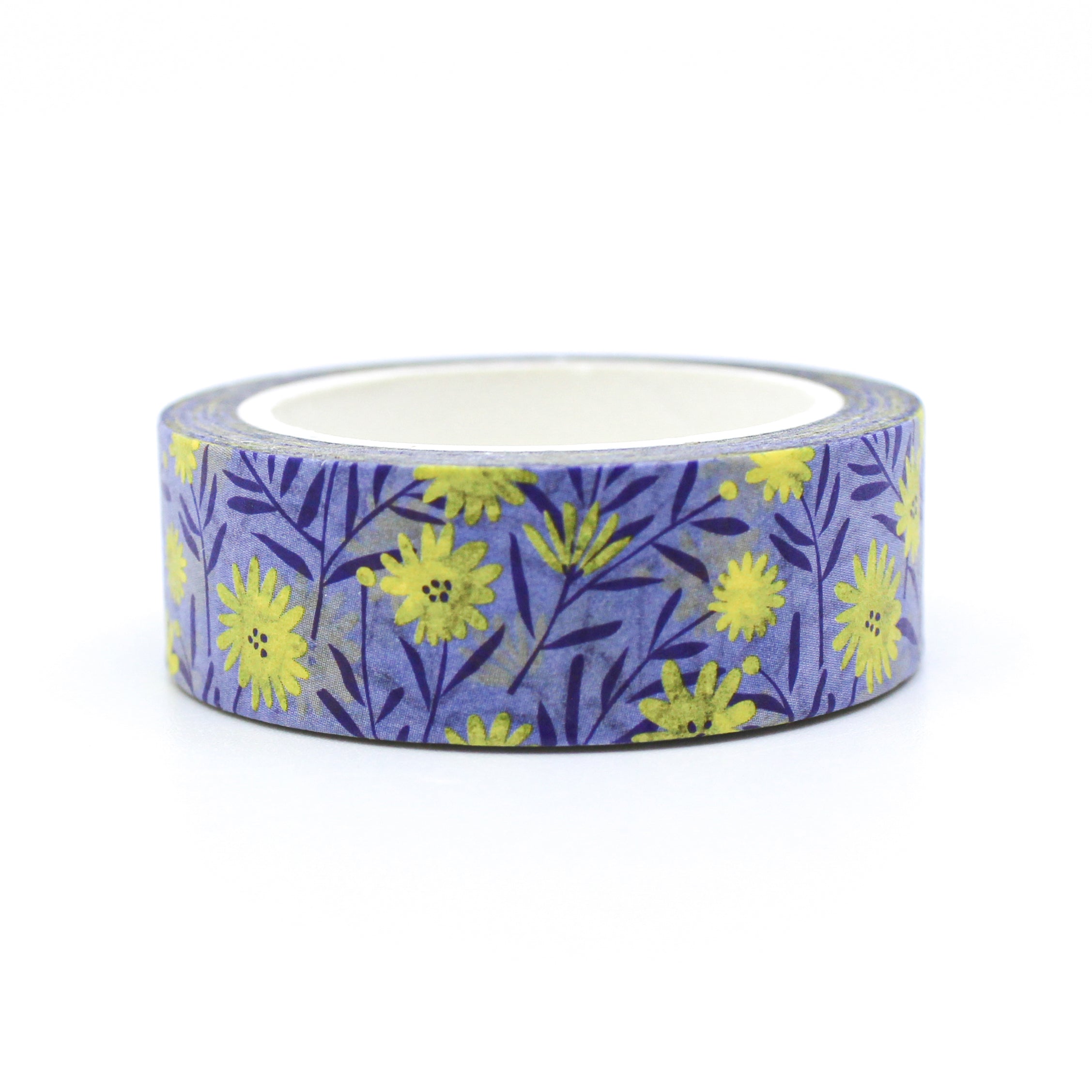 Infuse your creations with the elegance of evening blooms using our floral washi tape, adorned with charming flowers that evoke the tranquility and charm of an evening garden. This floral washi tape is designed by Girl of All Work and sold at BBB Supplies Craft Shop.