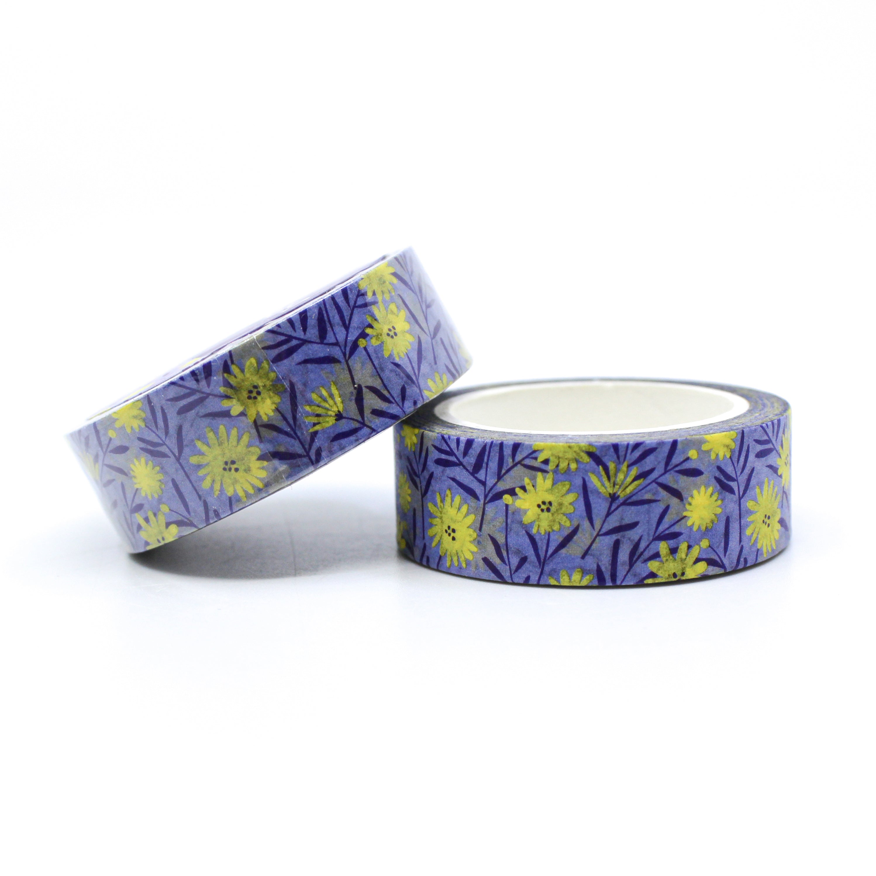 Infuse your creations with the elegance of evening blooms using our floral washi tape, adorned with charming flowers that evoke the tranquility and charm of an evening garden. This floral washi tape is designed by Girl of All Work and sold at BBB Supplies Craft Shop.