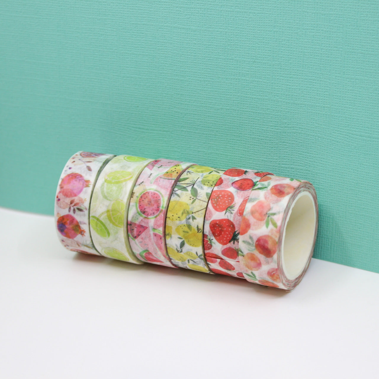 Infuse your projects with the beauty of nature using our washi tape, adorned with fruit illustrations that evoke a sense of summer and abundance, adding a lively and refreshing element to your crafts. These tapes are sold at BBB Supplies Craft Shop.