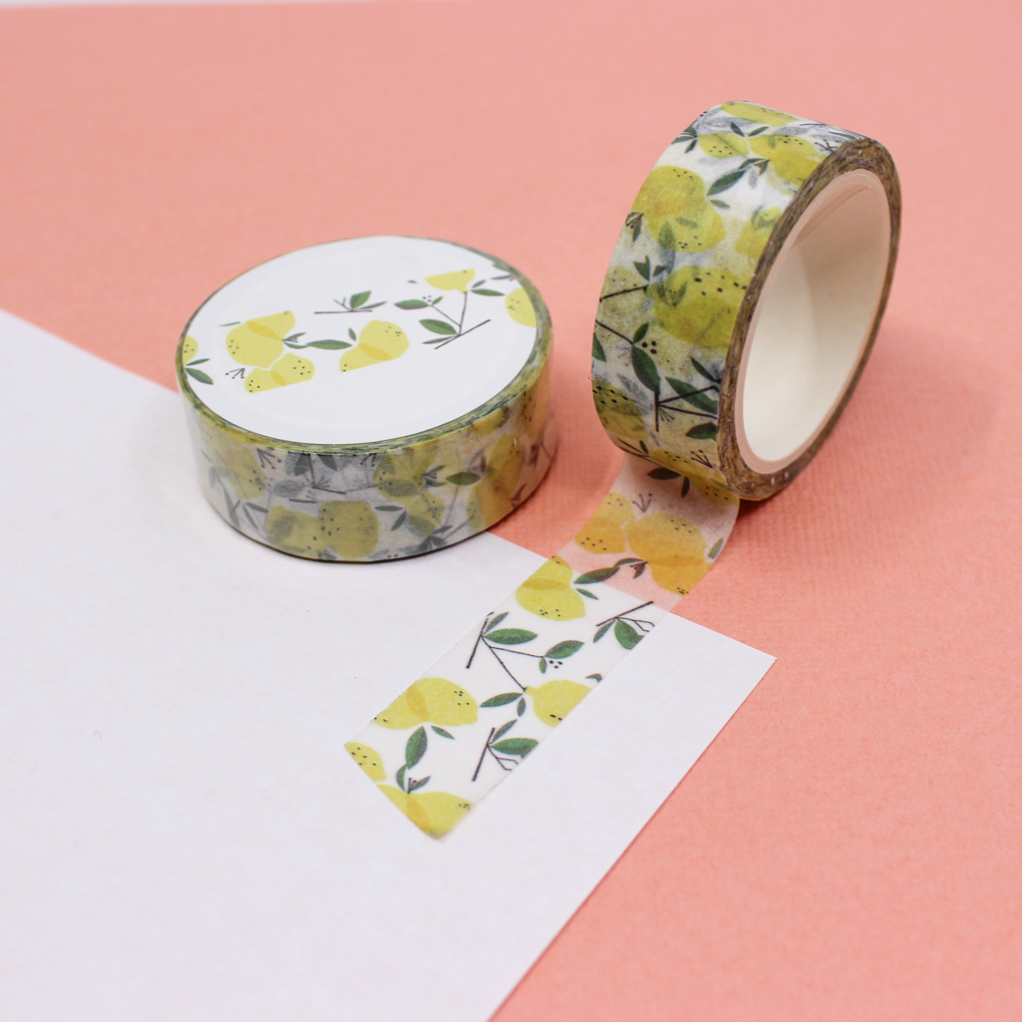 Add a burst of freshness to your crafts with our lemon fruit washi tape, featuring delightful illustrations of various fruits, perfect for adding a vibrant and juicy touch to your projects. This tape is sold at BBB Supplies Craft Shop.