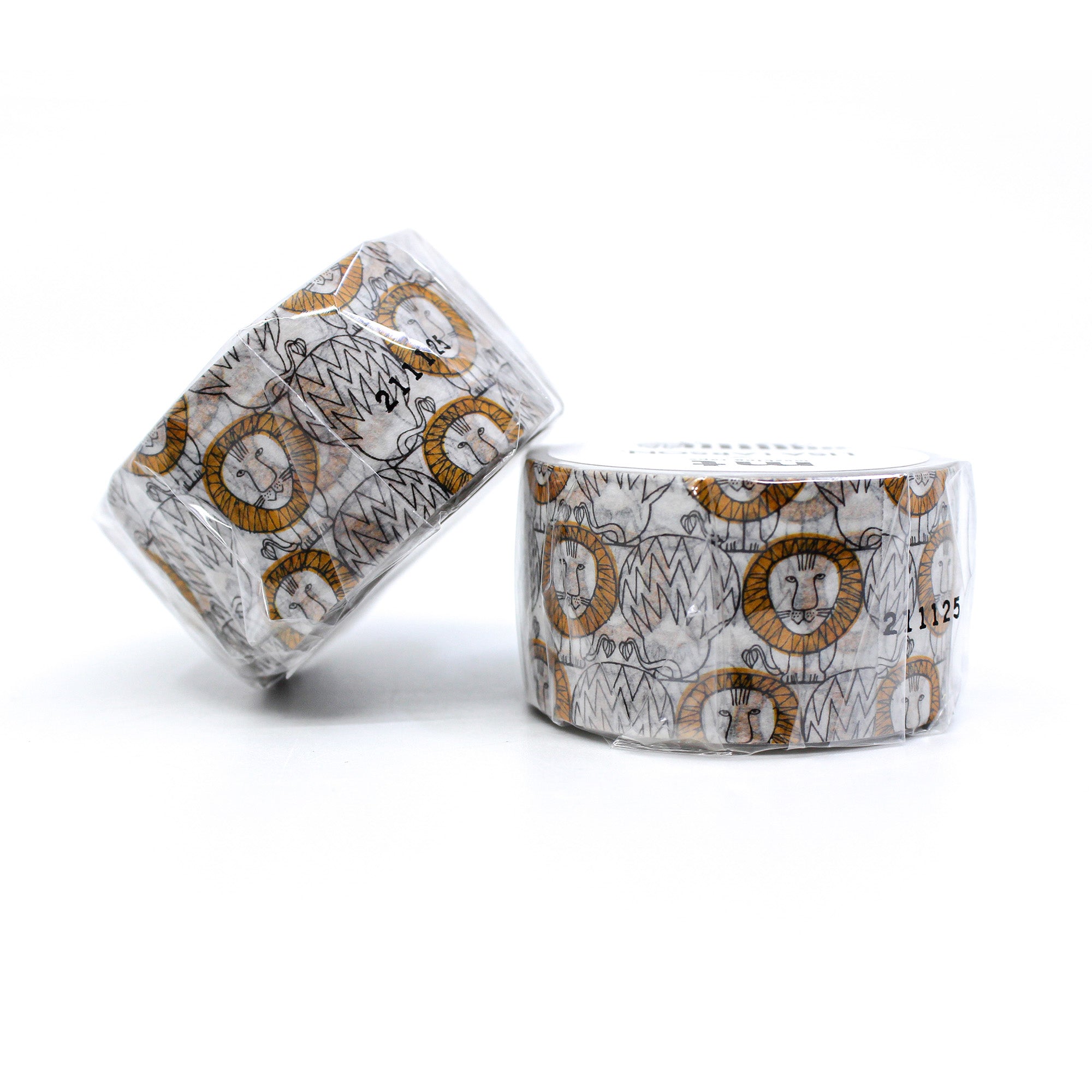 Elevate your crafts with our captivating Lisa Larson X MT brand collaboration playful lion washi tape, showcasing an adorable lion illustration evoking a sense of playfulness and artistry. This tape is from MT Brand and is sold at BBB Supplies Craft Shop.