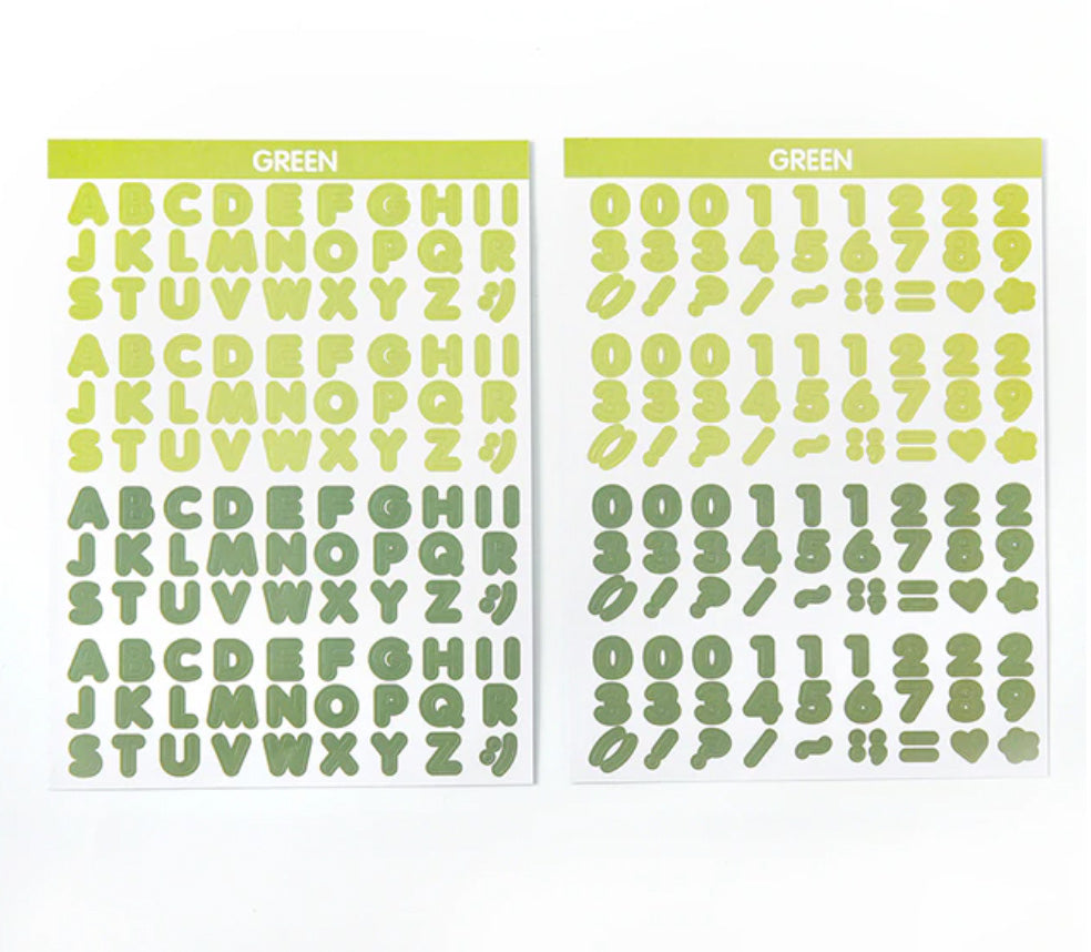 Enhance your crafts with our Colorful Alphabet Letters & Numbers Sticker Sheets, featuring a vibrant assortment of letters and numbers. Ideal for adding a personalized and playful touch to your projects. These stickers are sold at BBB Supplies Craft Shop.