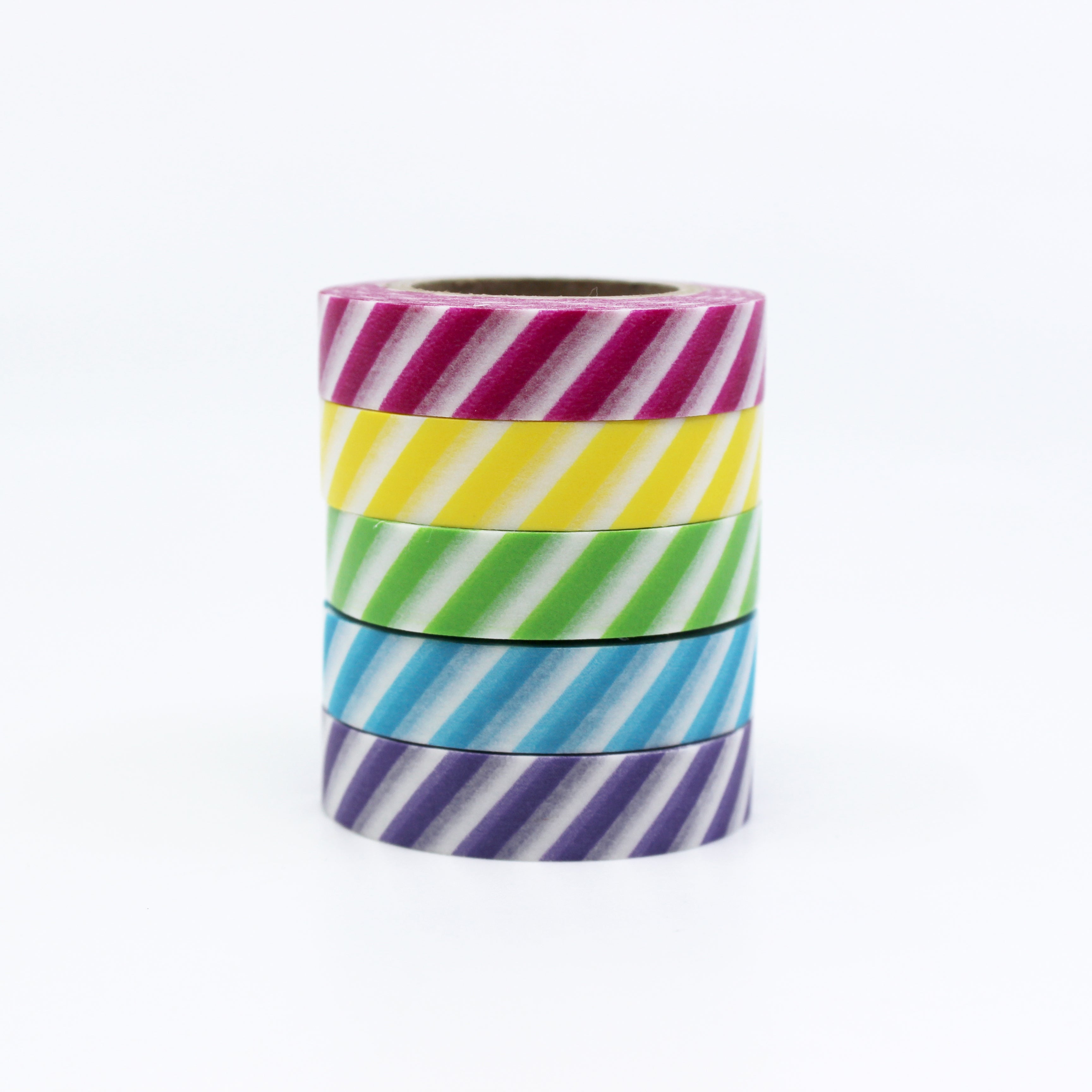 Soft pastel decorative tape set for scrapbooking and journaling