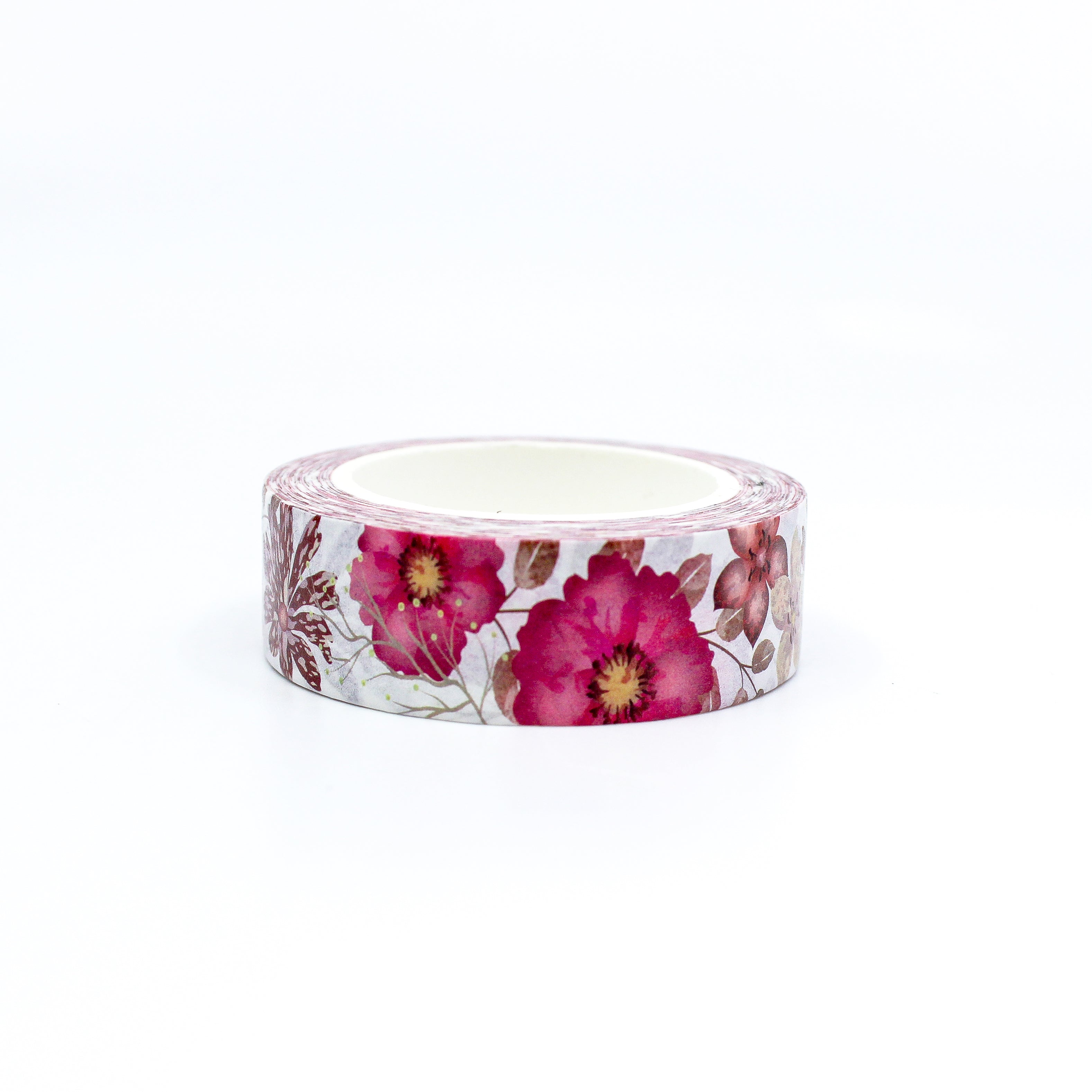 levate your projects with our captivating floral washi tape, showcasing charming flower motifs that bring a sense of freshness and vibrancy to your crafts. This tape is sold at BBB Supplies Craft Shop.