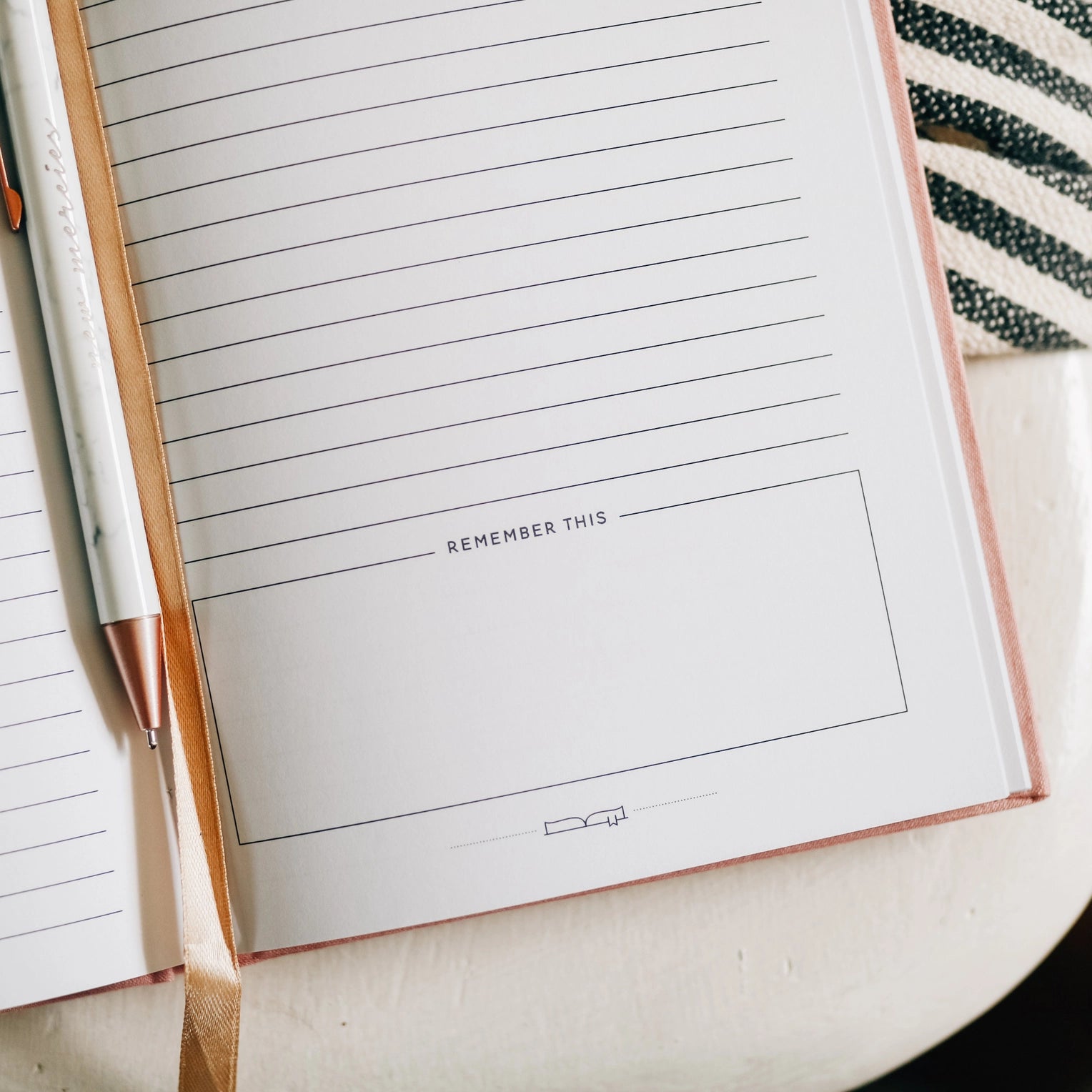 A journal designed for taking notes during sermons or religious teachings. This Journal is from The Daily Grace Co. and sold at BBB Supplies Craft Shop.