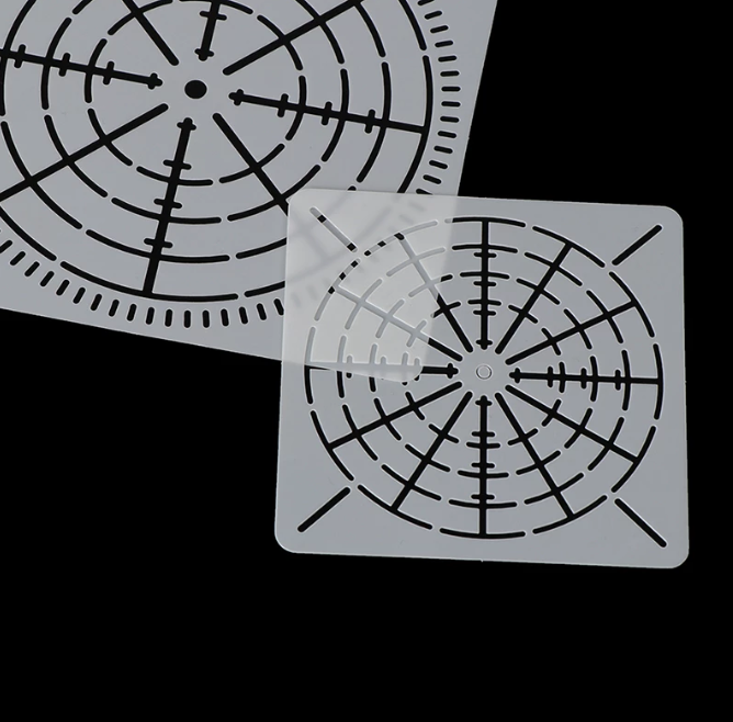 12 Piece Habit Tracker Stencils Set