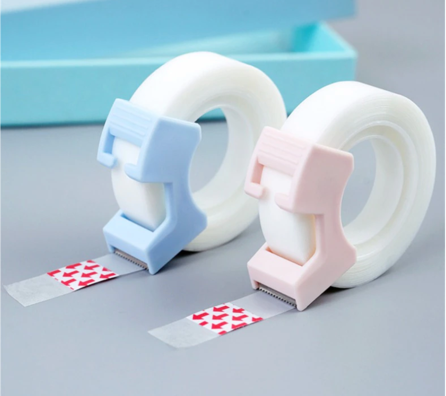 Effortlessly wrap gifts with our user-friendly gift wrap tape dispenser, designed specifically for Scotch tape, making gift wrapping a breeze. This tape dispenser is sold at BBB Supplies Craft Shop.