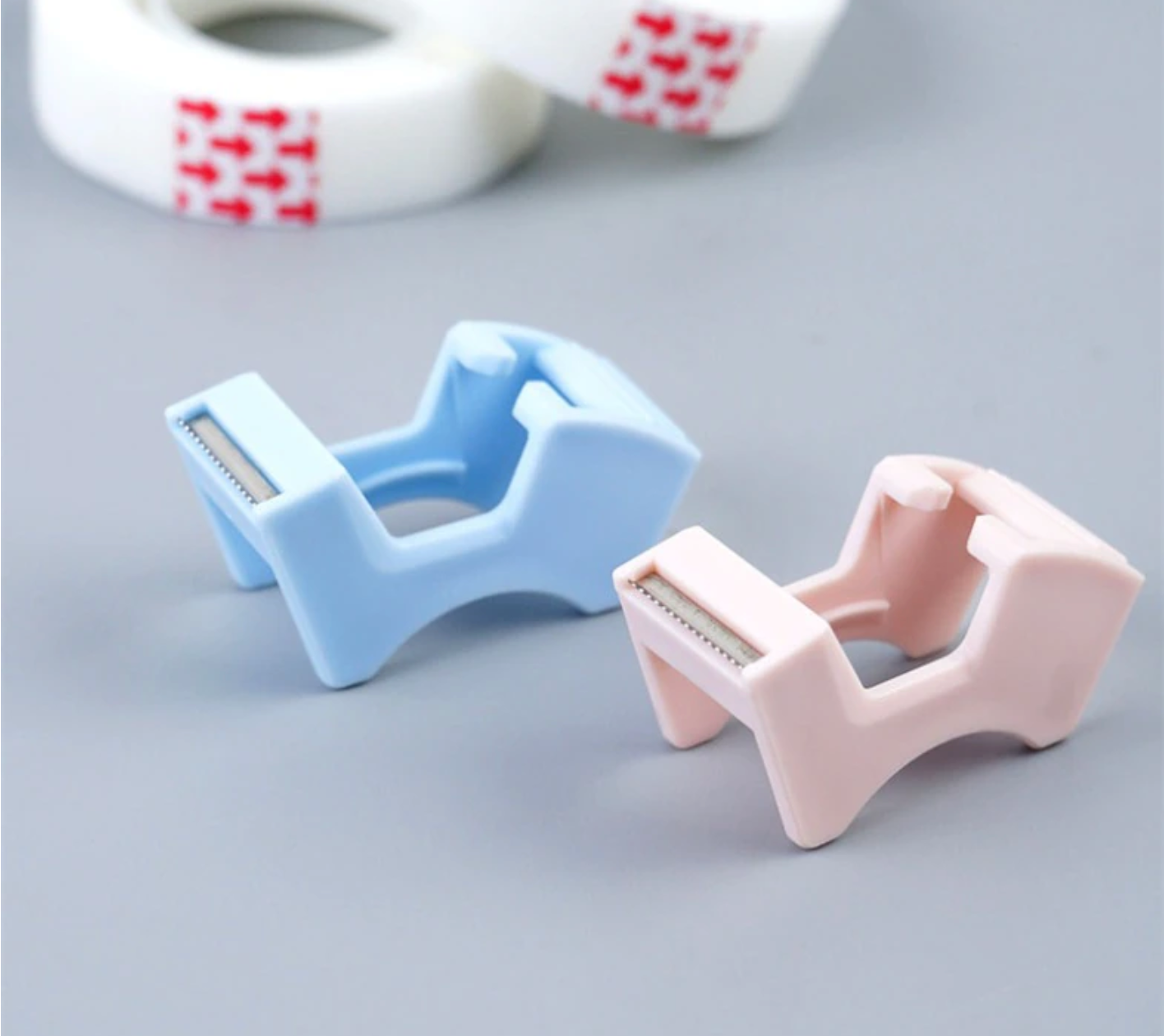 Effortlessly wrap gifts with our user-friendly gift wrap tape dispenser, designed specifically for Scotch tape, making gift wrapping a breeze. This tape dispenser is sold at BBB Supplies Craft Shop.