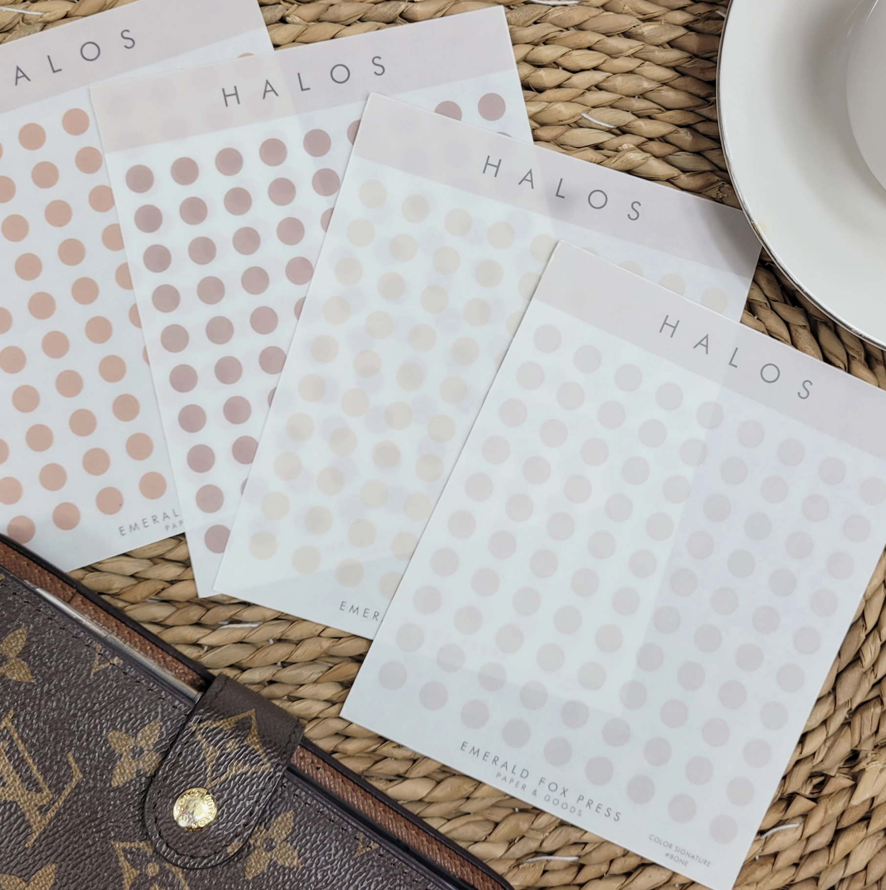 Planner Stickers - Halos, Water Drops, and Highlight boxes
