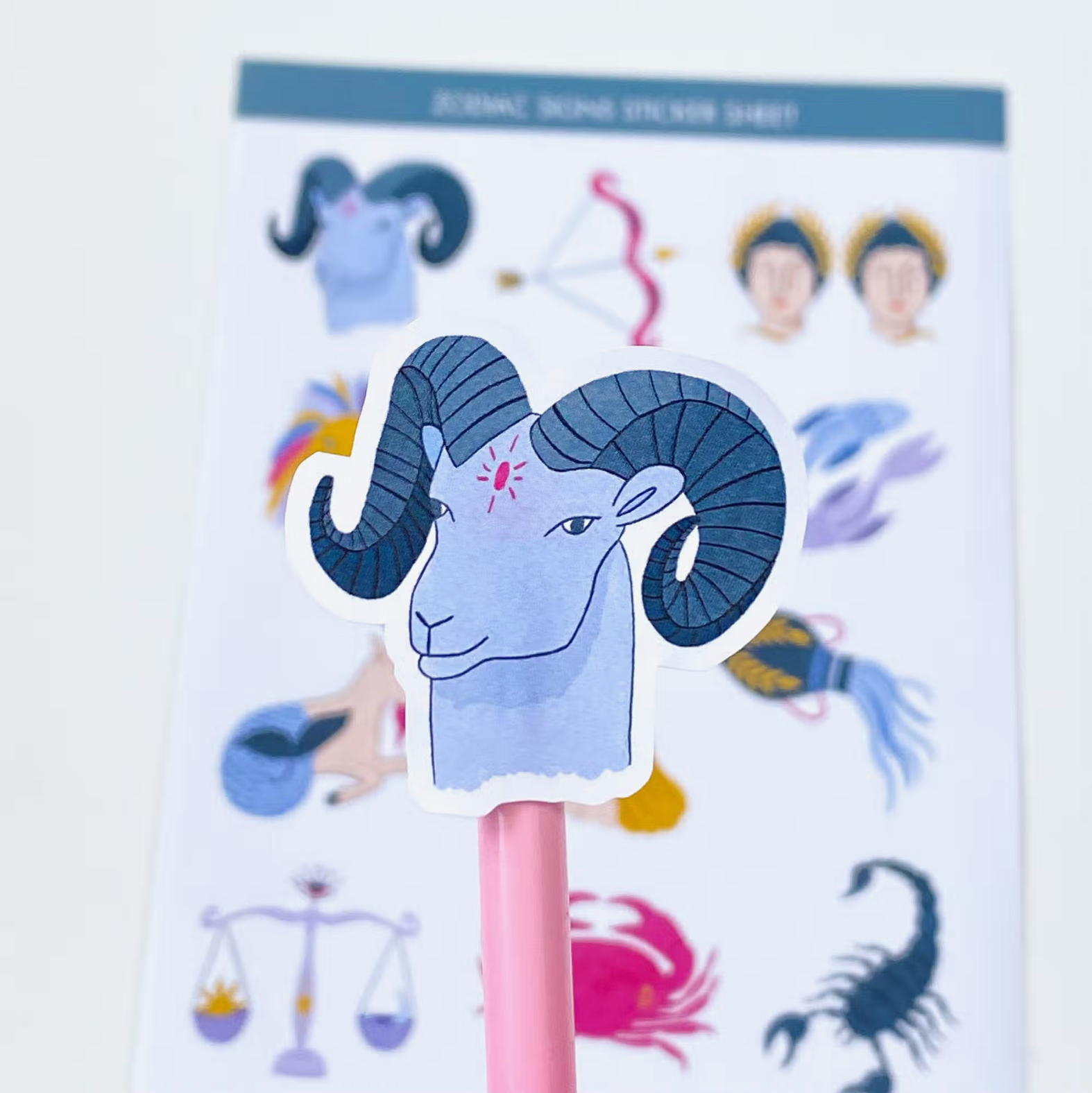 Zodiac Signs Illustrations Stickers