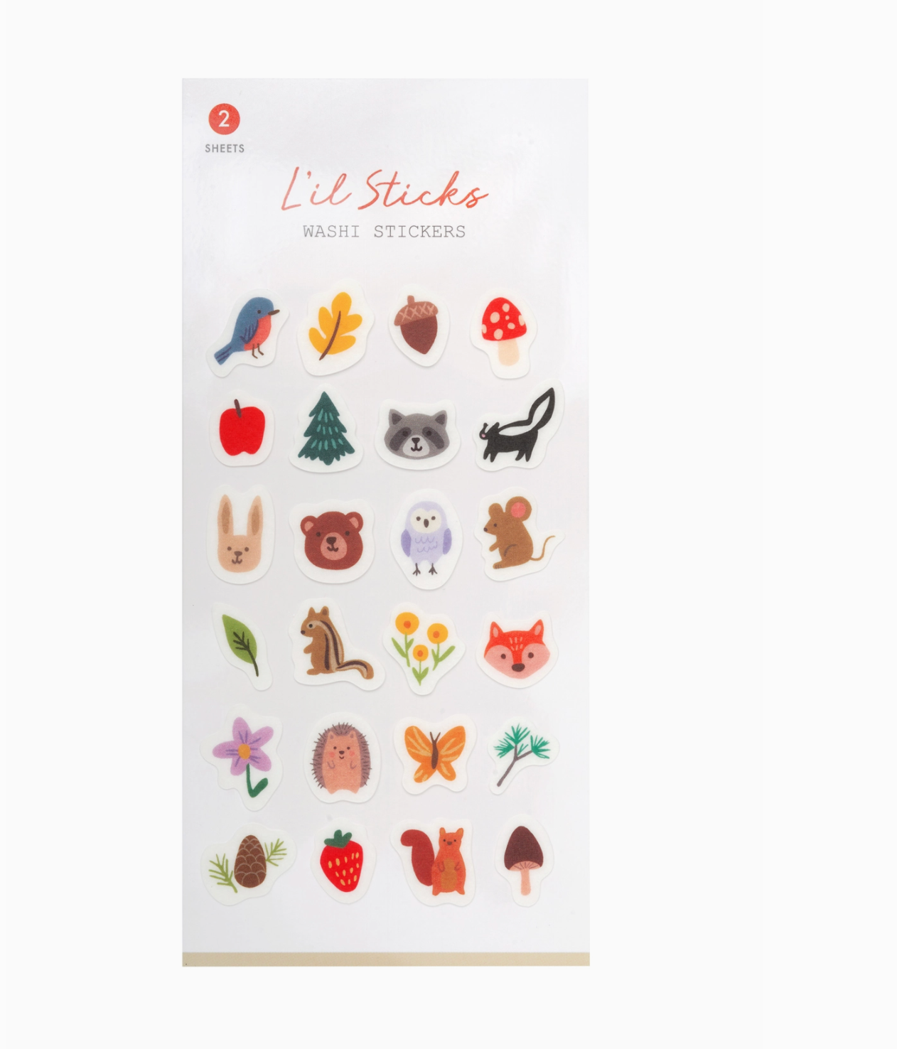 'Lil Sticks Washi Sticker Sheets