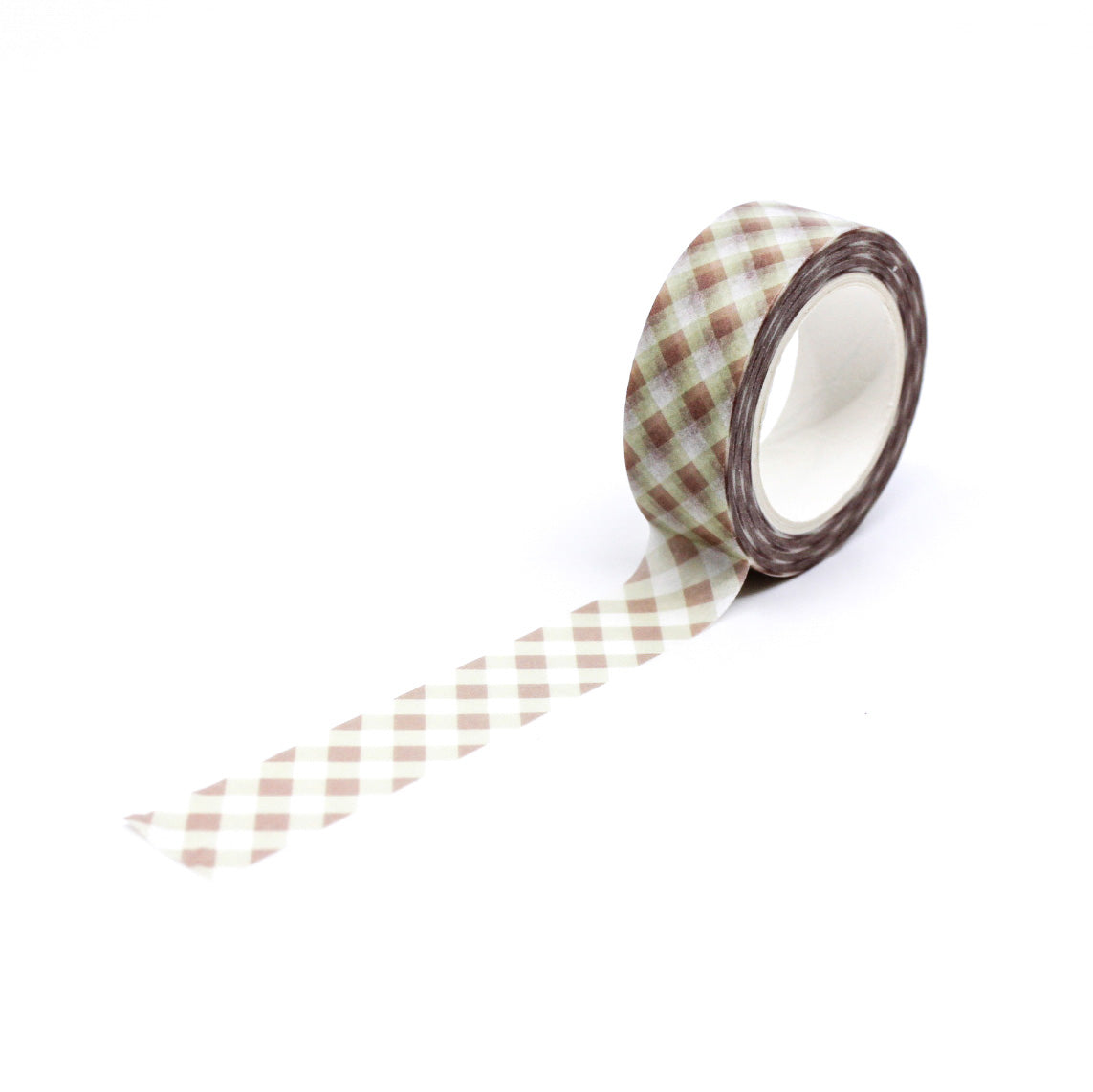 Introduce a touch of soft, pastel green plaid with our Pastel Soft Green Plaid Washi Tape. Ideal for adding a gentle, springtime vibe to your creative endeavors. This tape is sold at BBB Supplies Craft Shop.