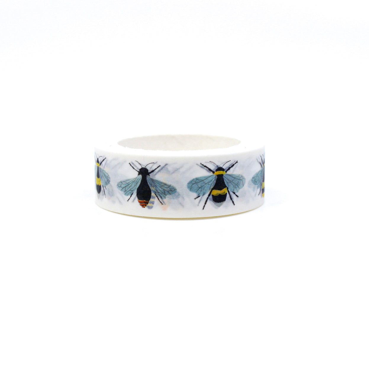 Capture the essence of British wildlife with our British Bumble Bees Washi Tape, adorned with charming illustrations of bumblebees. Ideal for adding a touch of nature and sweetness to your projects. This tape is designed by Sarah Francis and sold at BBB Supplies Craft Shop.