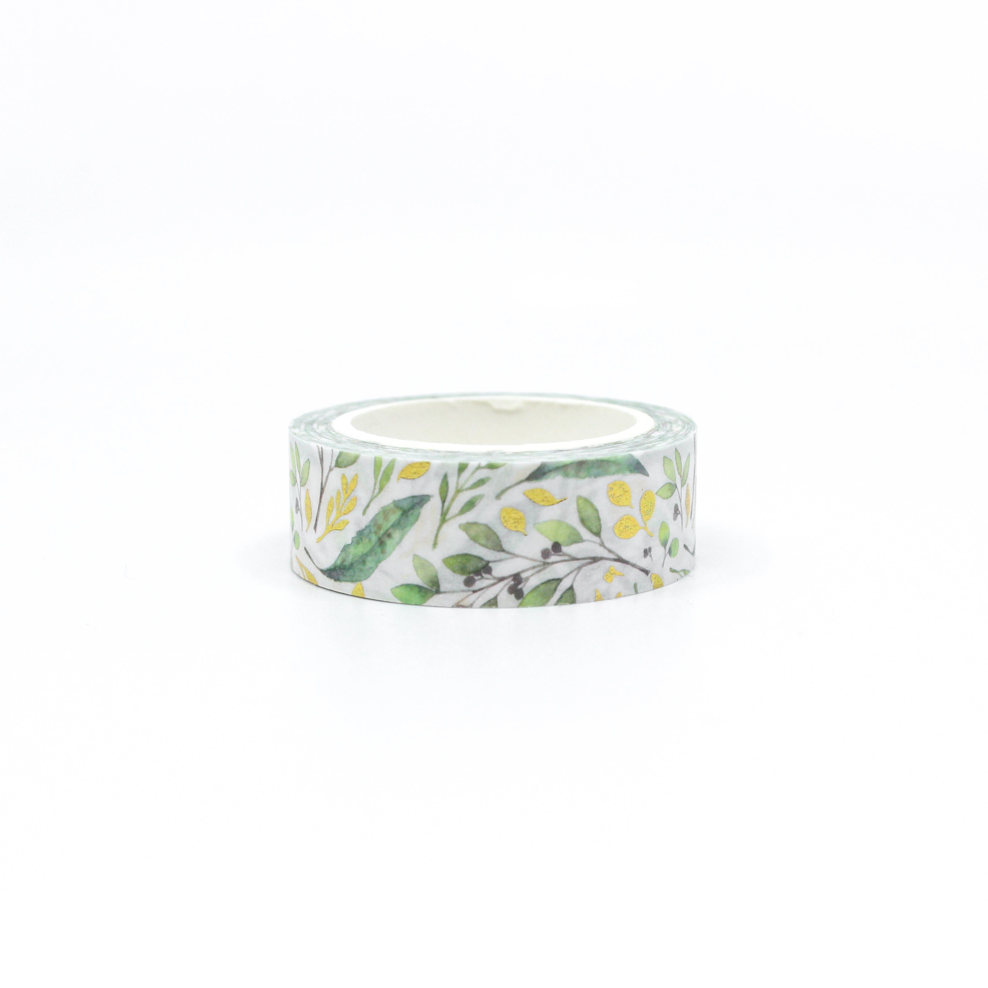 Embrace the natural beauty of our olive branch floral washi tape, featuring graceful olive branches intertwined with delicate blooms, exuding a sense of tranquility and elegance. This tape is sold at BBB Supplies Craft Shop.
