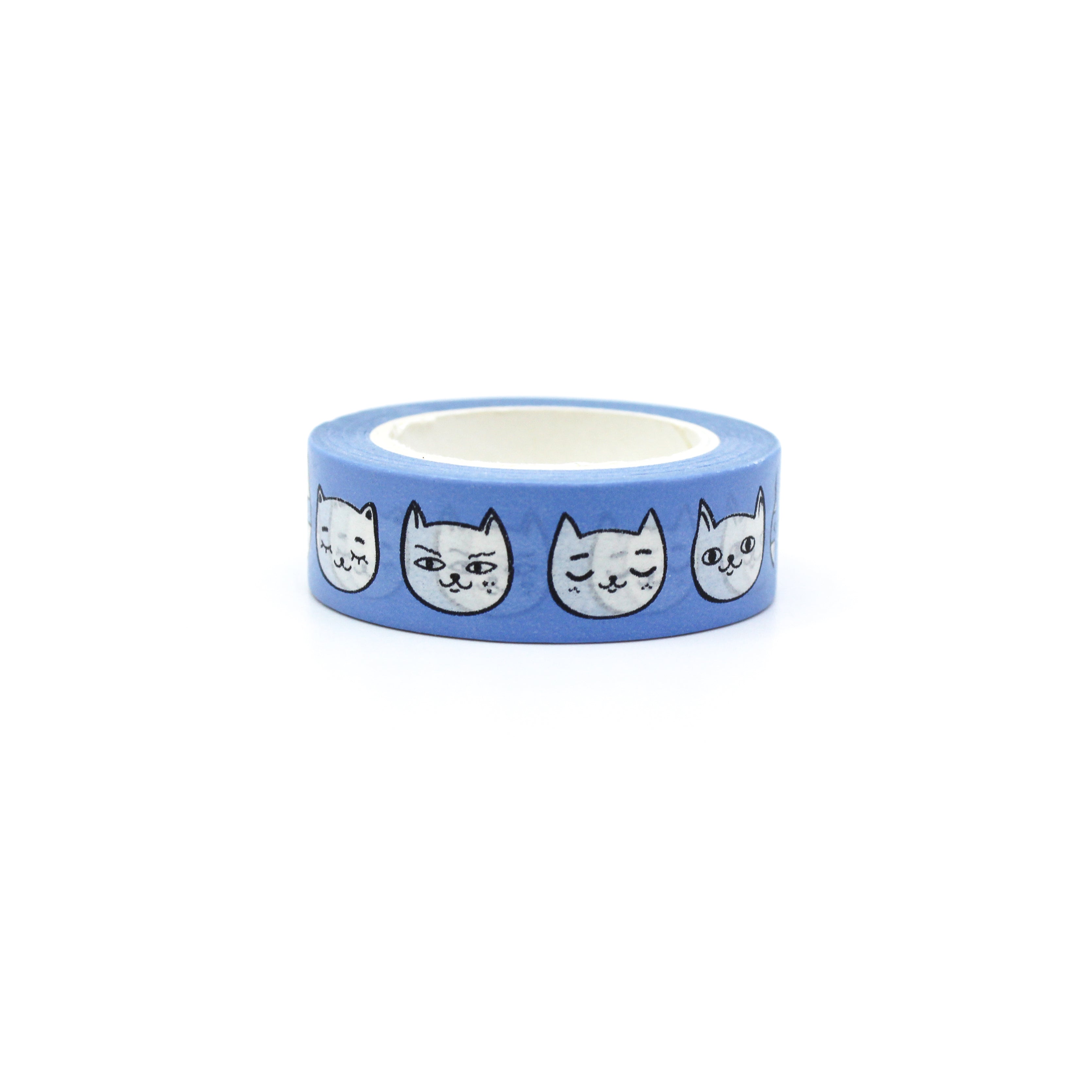 This cute cartoon Cat Faces washi tape will add a playful touch to your planner or pet sitter instructions. This tape is sold at BBB Supplies Craft Shop.