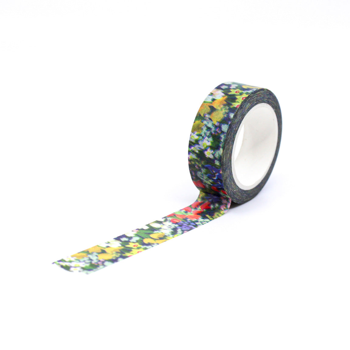 This Meadow of Flowers Washi features a tranquil field adorned with delicate blue, red and yellow wildflowers, this washi tape brings a touch of calm and elegance to your creative endeavors.