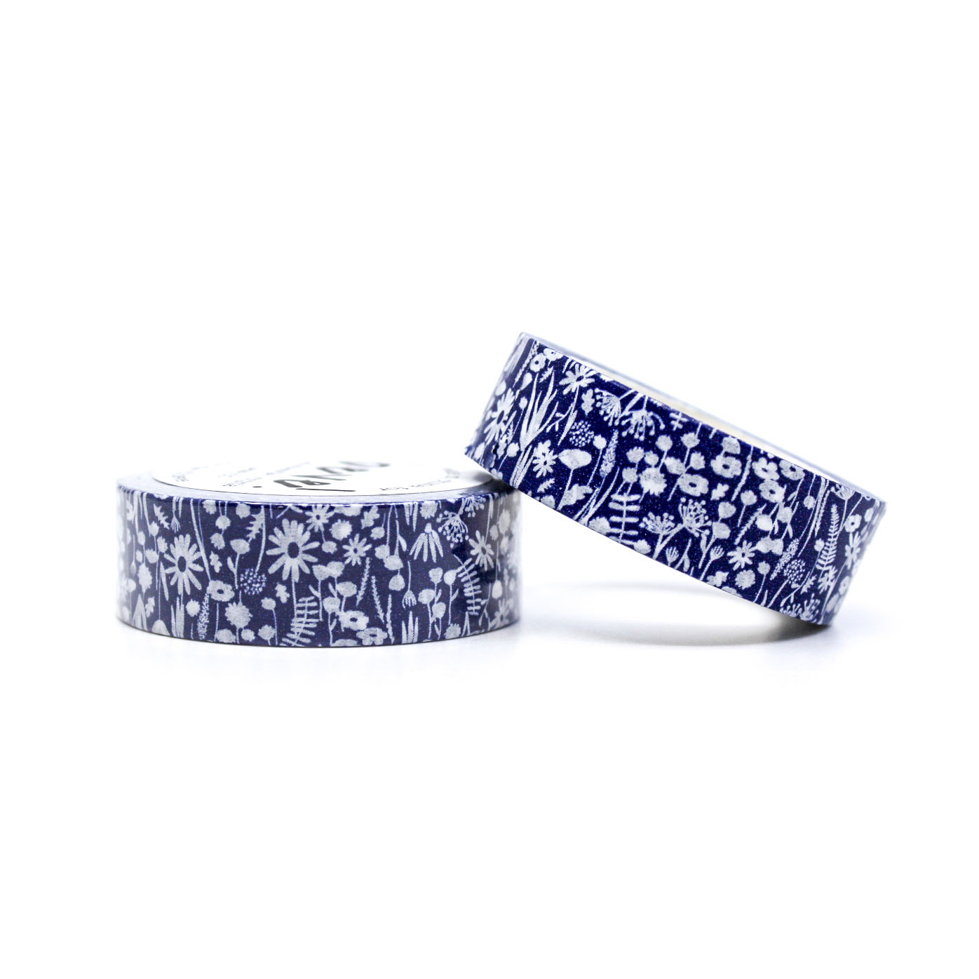 this Blue and White Wildflower Washi Tape featured delicate wildflowers in soothing blue and crisp white tones, this washi tape is perfect for bringing a serene and charming vibe to your journaling, scrapbooking, and DIY projects.