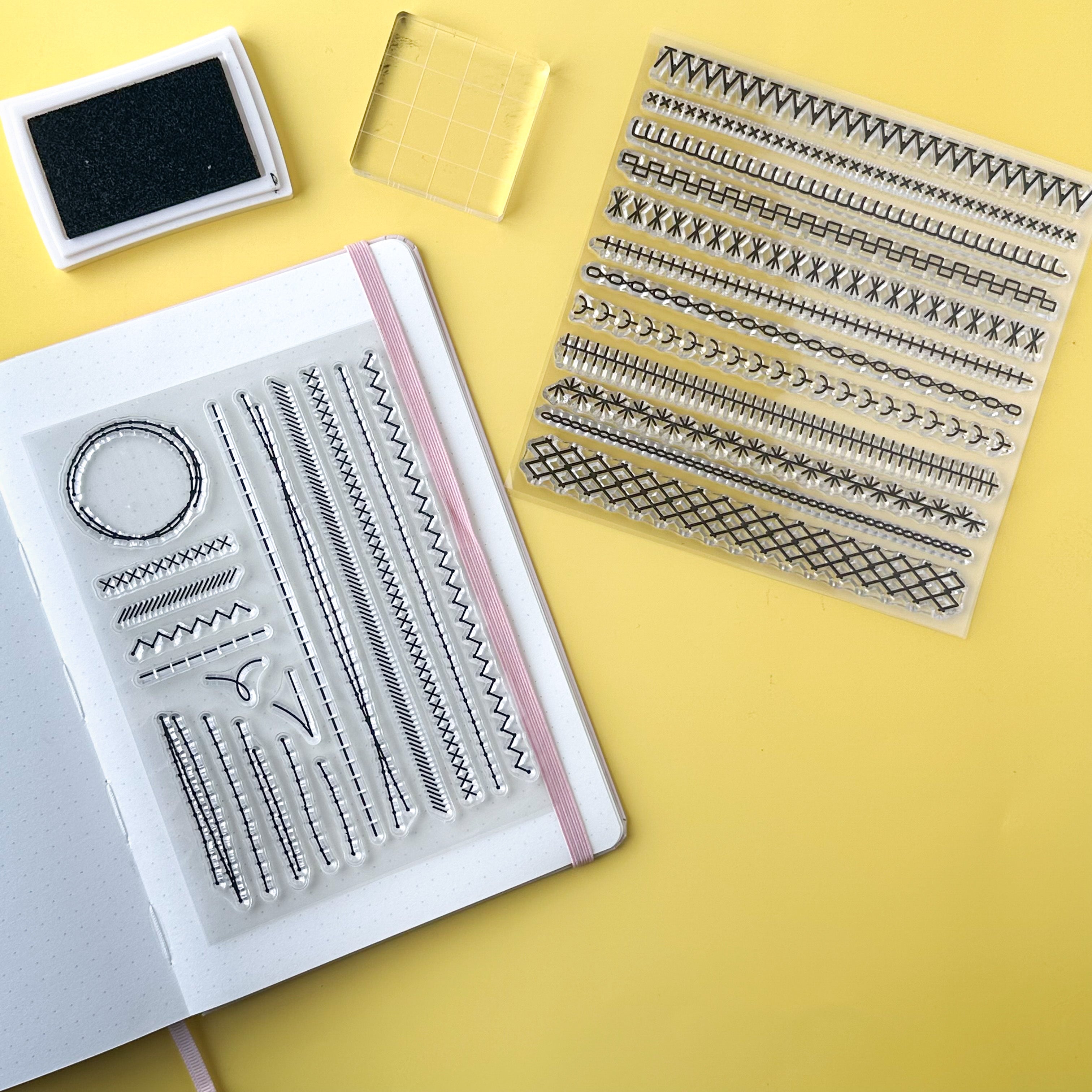 Planner Decorative Borders Stamps