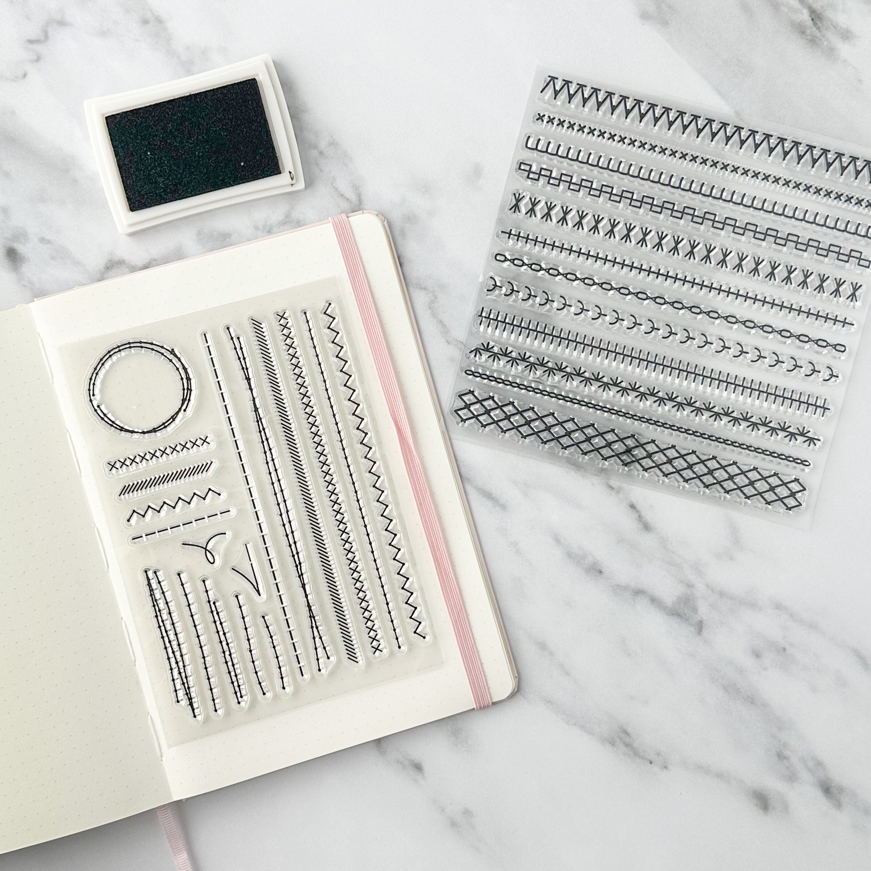 Planner Decorative Borders Stamps