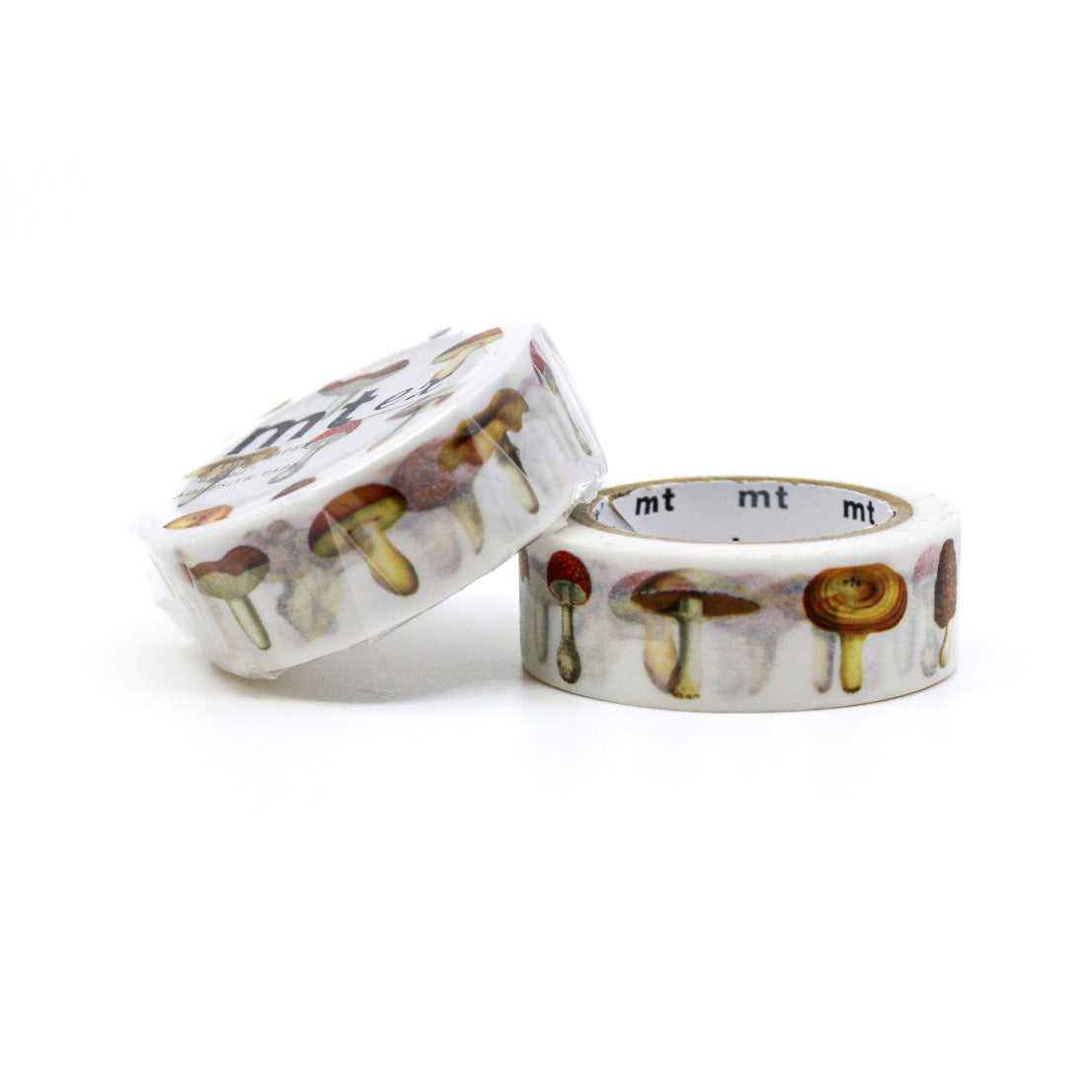 Elevate your projects with our captivating classic mushroom washi tape, showcasing delightful mushroom designs that evoke a sense of nature and simplicity. This MT Brand Washi is sold at BBB Supplies Craft Shop.