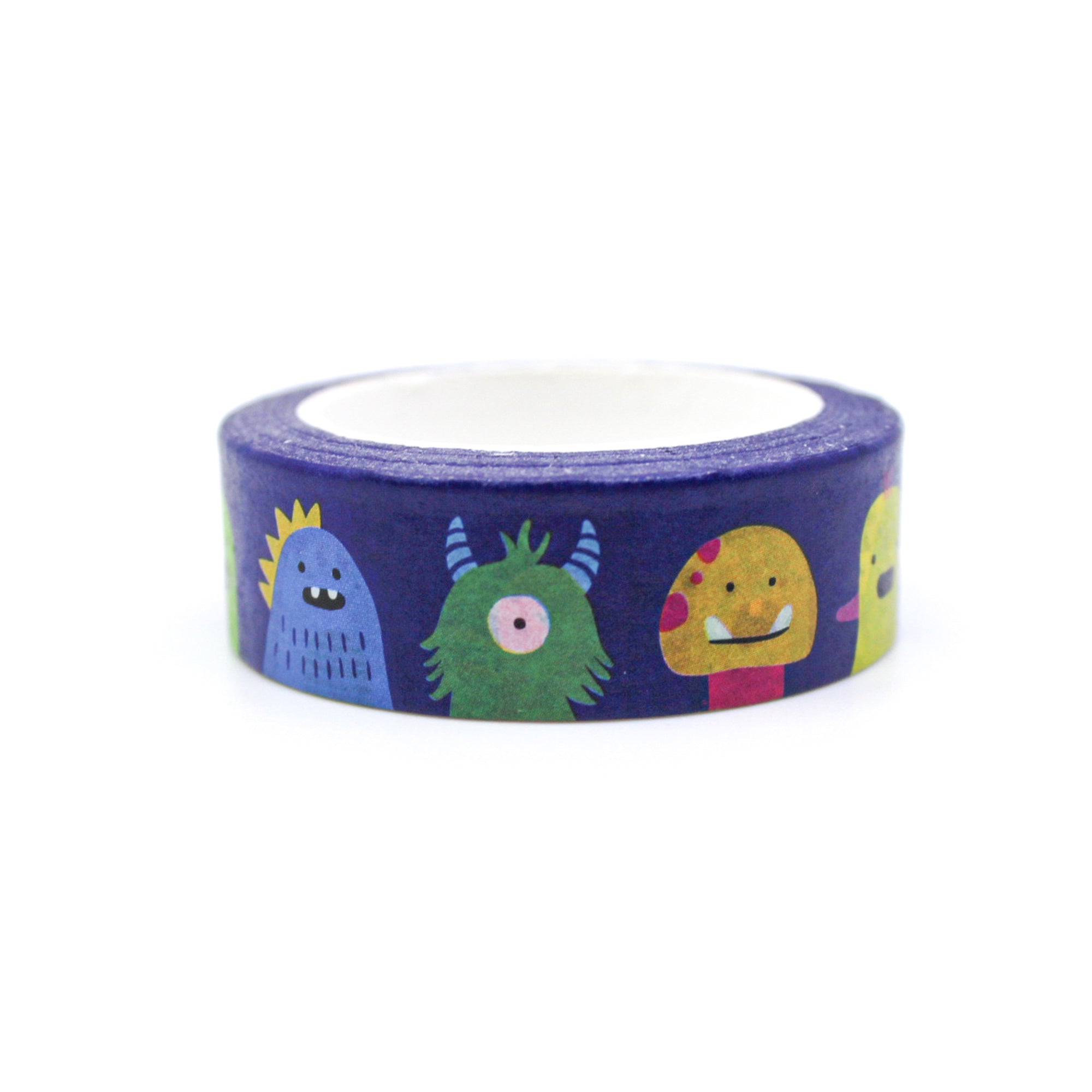 Add a dose of whimsy to your crafts with our Cute Colorful Monster Washi Tape, featuring charming and colorful monster designs. Perfect for adding a playful and imaginative touch to your projects. This tape is sold at BBB Supplies Craft Shop.