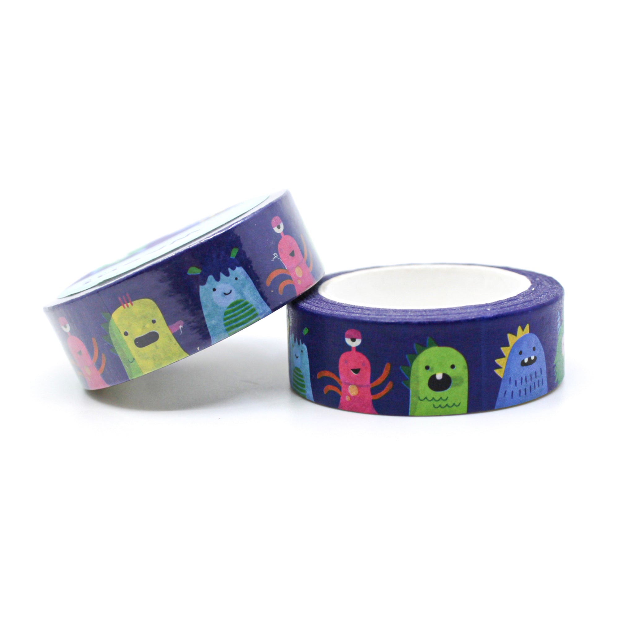 Add a dose of whimsy to your crafts with our Cute Colorful Monster Washi Tape, featuring charming and colorful monster designs. Perfect for adding a playful and imaginative touch to your projects. This tape is sold at BBB Supplies Craft Shop.