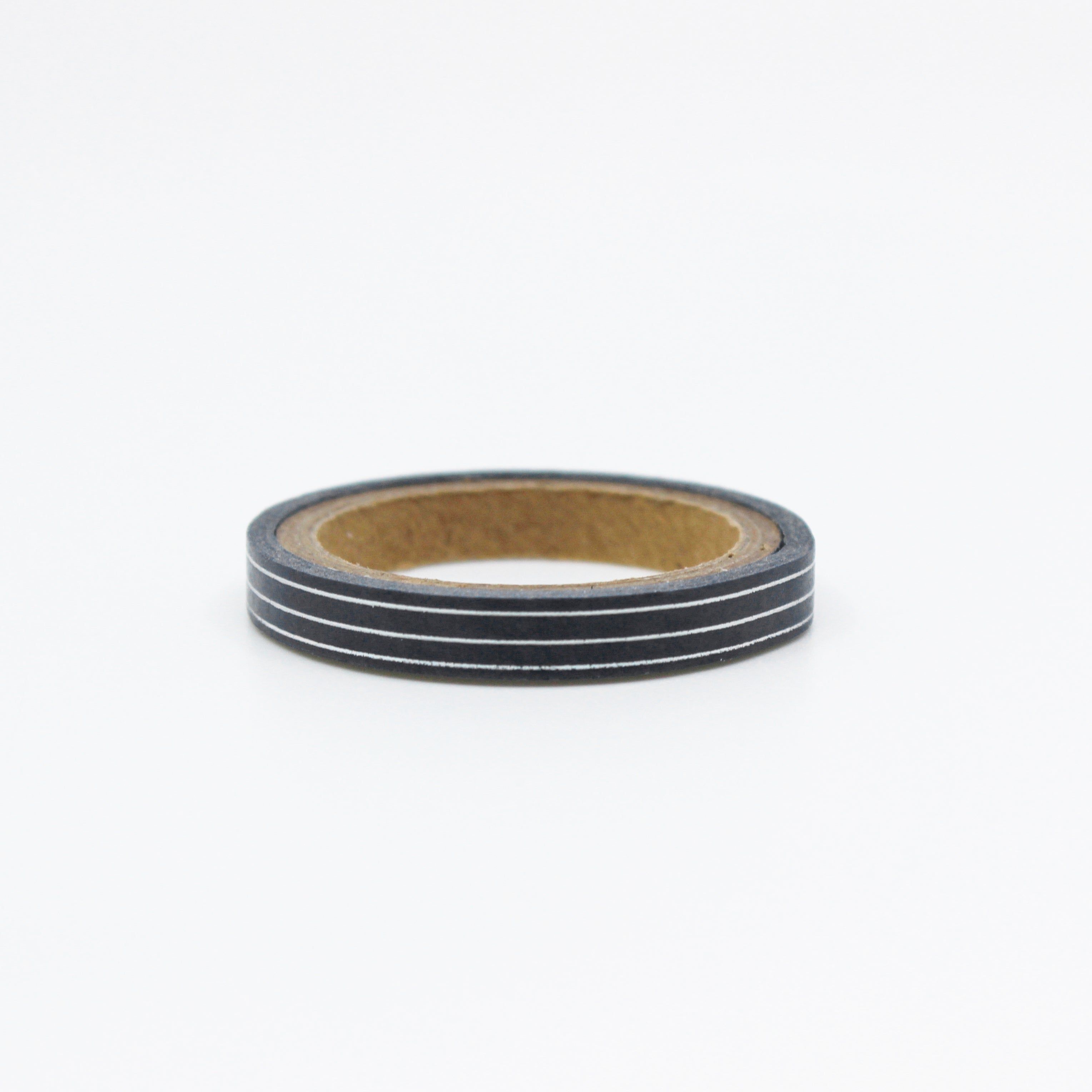 Infuse your projects with the allure of silver and navy using our washi tape, adorned with an elegant stripe design that shimmers with silver foil, bringing a sense of glamour and prestige to your crafts. This tape is sold at BBB Supplies Craft Shop.