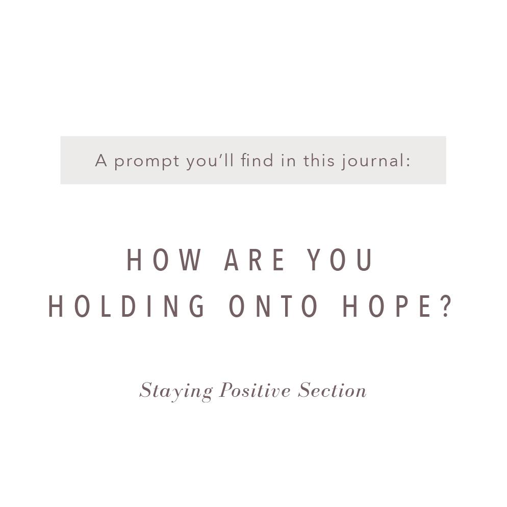 This fertility journal offer prompts to help you write about your struggle and work through the process of the disappointment of the fertility at your pace. This journal is from promptly and sold at BBB Supplies Craft Shop.